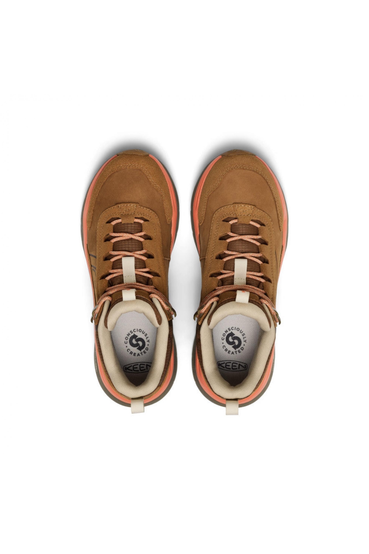 Keen Keen 1031189 Leiki Leather Mid Waterproof Outdoor Kahverengi Unisex Bot Flo'da! Kahverengi - 4. görsel