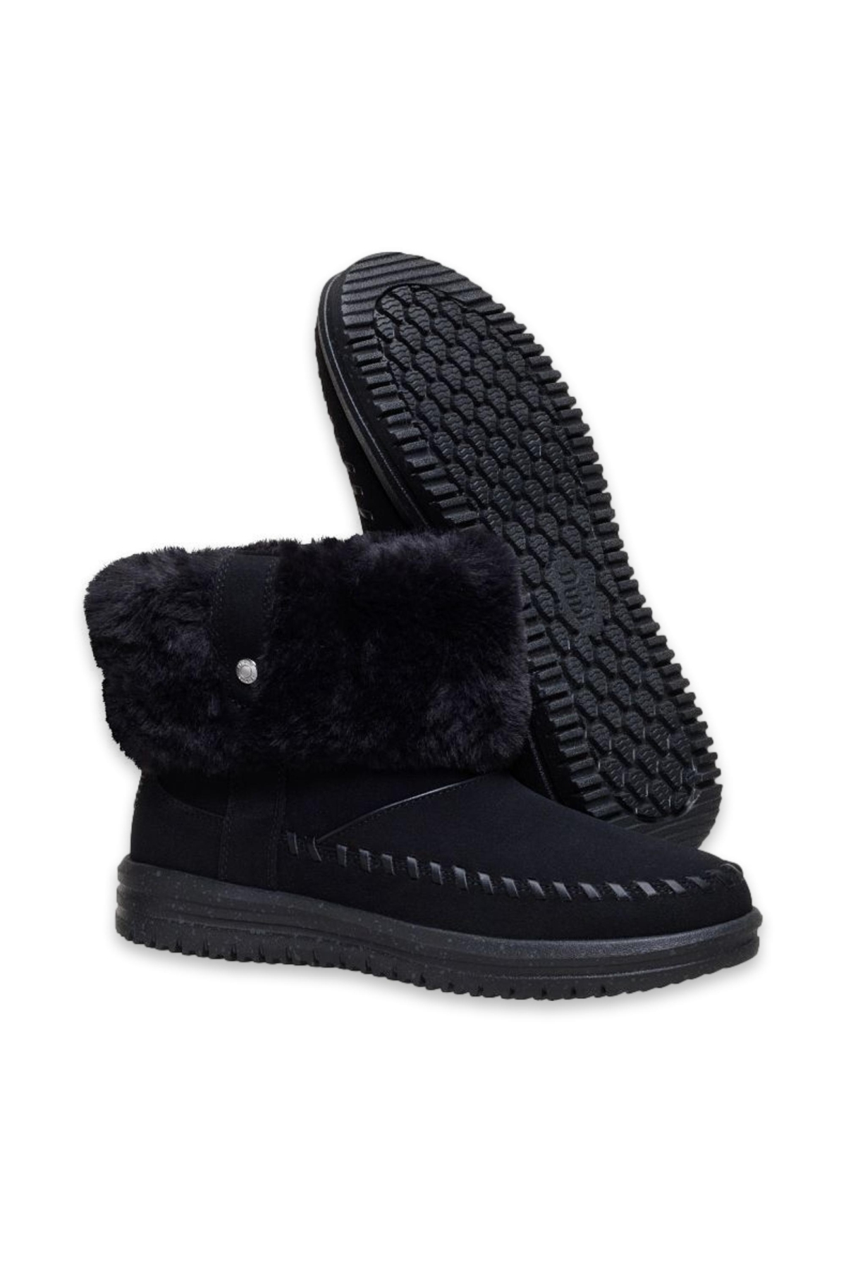 Hey Dude Hey Dude 44283 Camden Cuff Classic Cozy Siyah Kadın Bot Flo'da! Siyah - 6. görsel