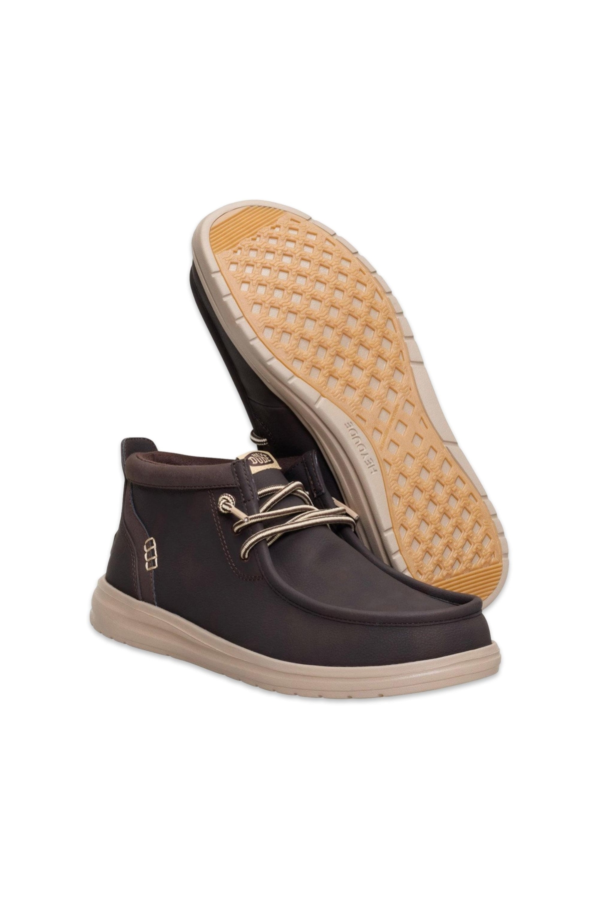 Hey Dude Hey Dude 42051 Wally Mid Gripr Classic Kahverengi Erkek Bot Flo'da! Kahverengi - 6. görsel