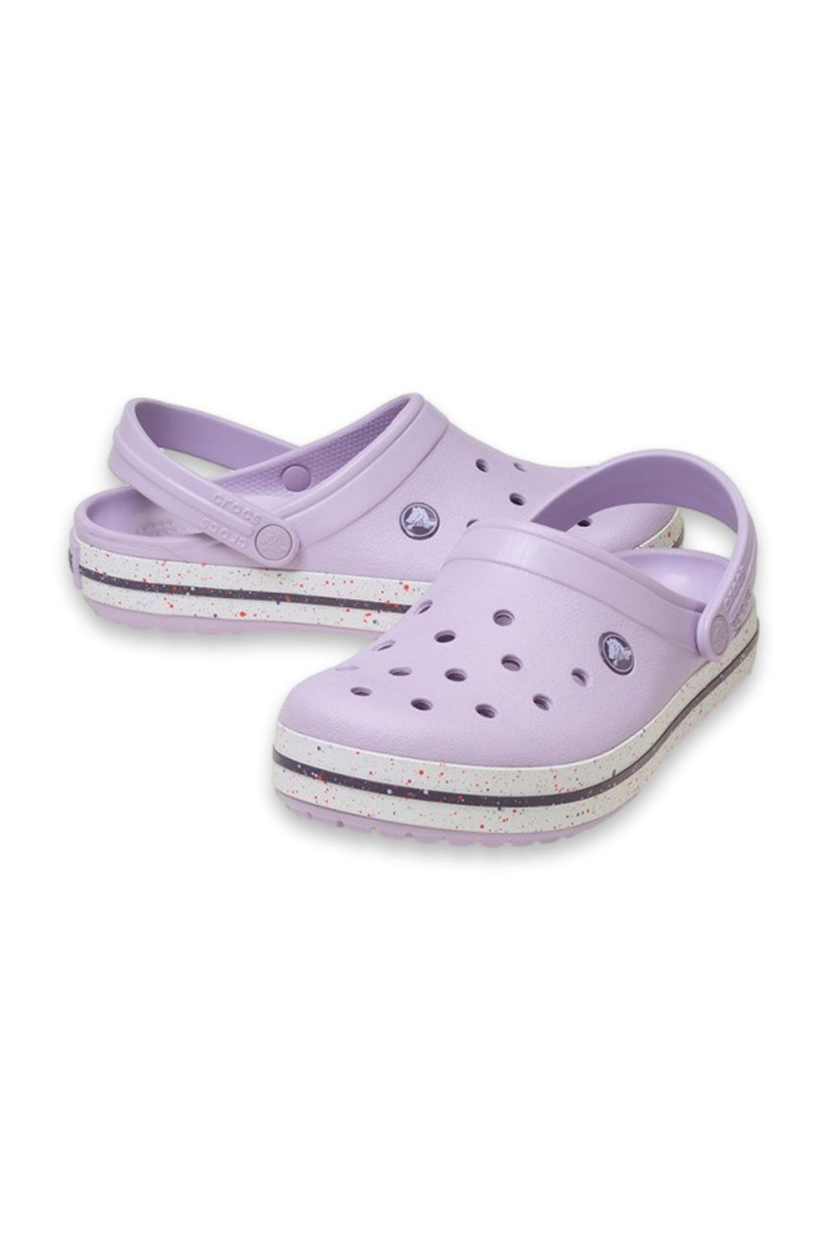Crocs Crocs Mor 211621 Crocband Speckled Band Clog Lila Kadın Terlik Flo'da! Mor - 5. görsel