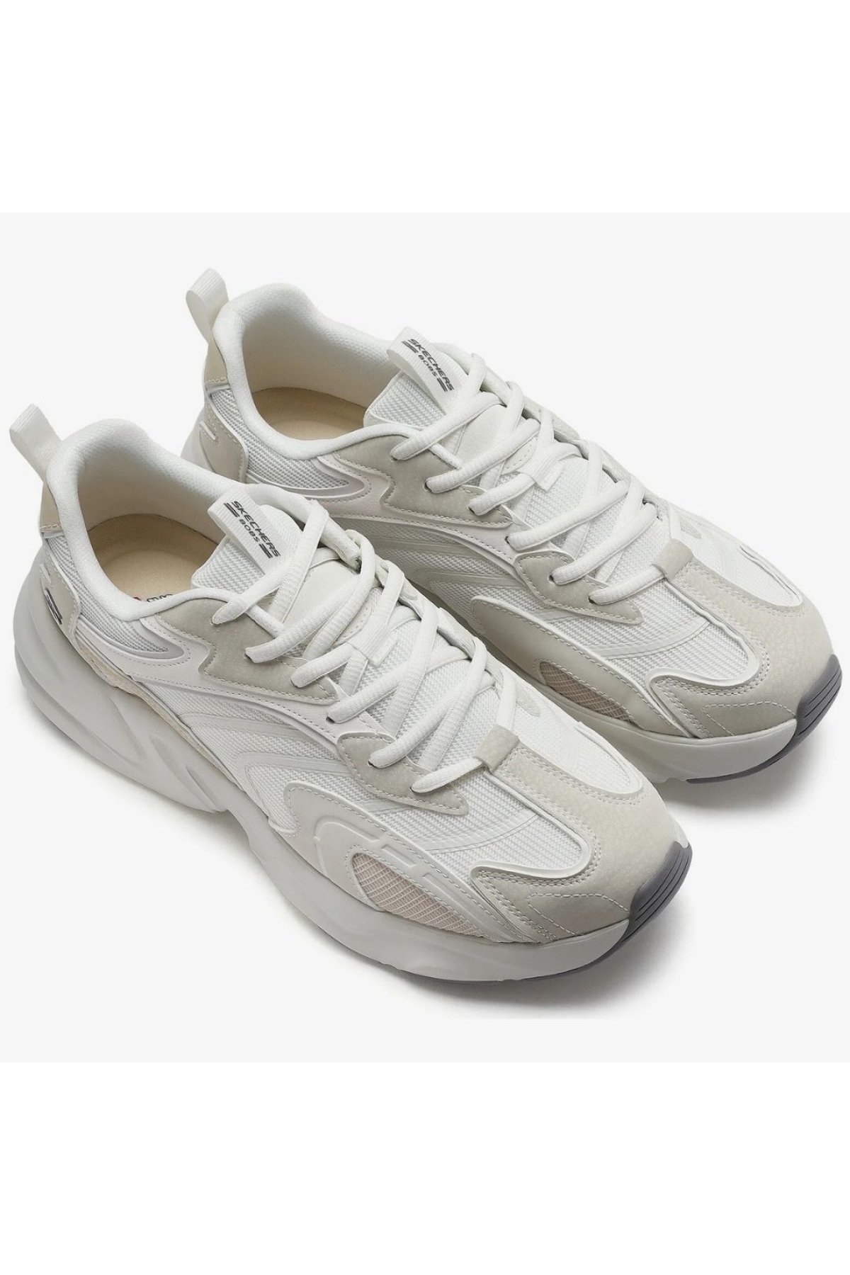 Skechers Skechers Beyaz Bobs Bamina 2 118326 Erkek Spor Ayakkabı Flo'da! Beyaz - 3. görsel