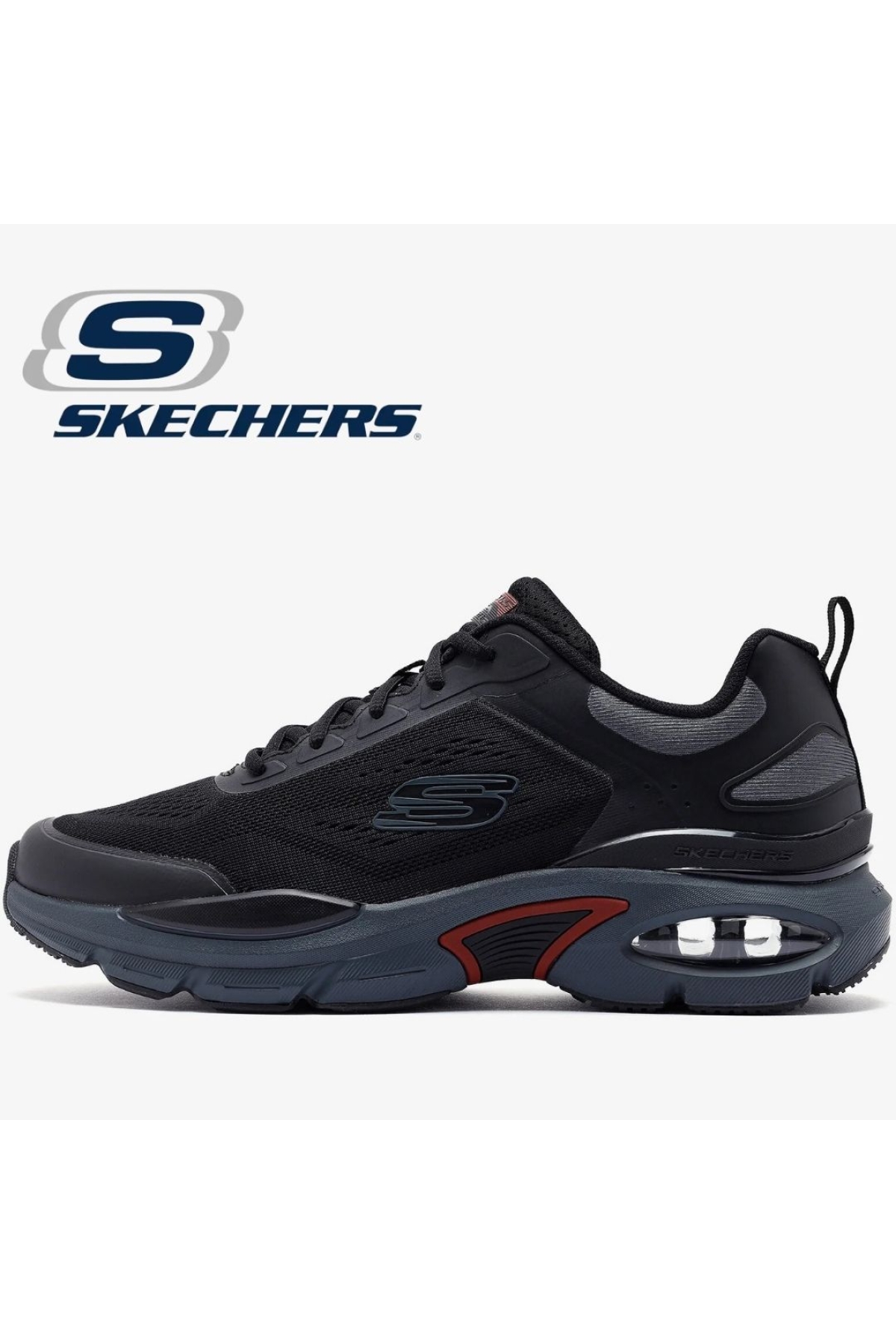 Skechers Skechers Siyah Skech-Air Ventura-Cataclysm 232656 Erkek Spor Ayakkabı Flo'da! Siyah - 5. görsel