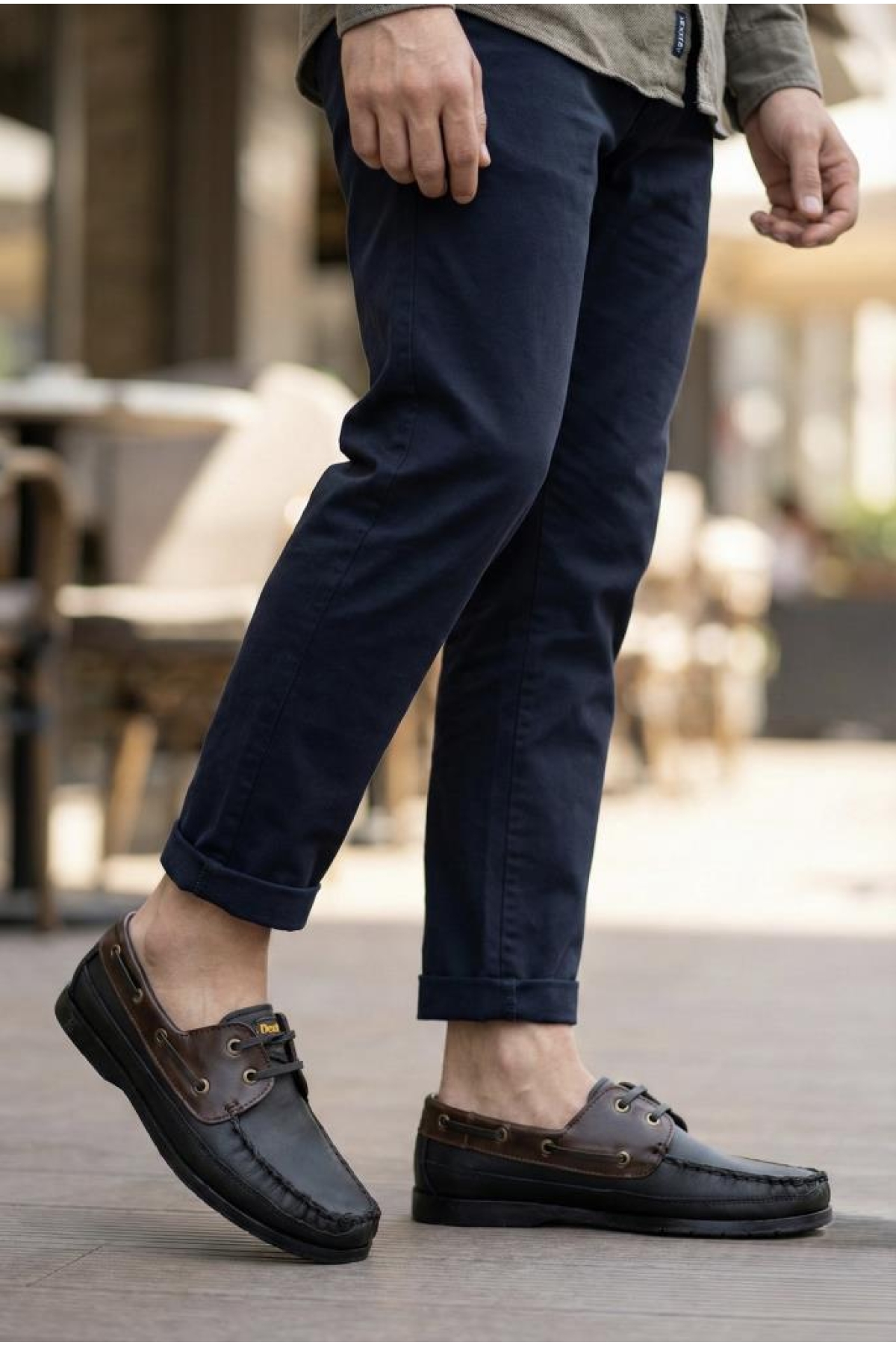 Coşkun Coşkun Kahverengi Unisex Hakiki Deri Günlük Loafer Navigator Ayakkabı Flo'da! Kahverengi - 6. görsel