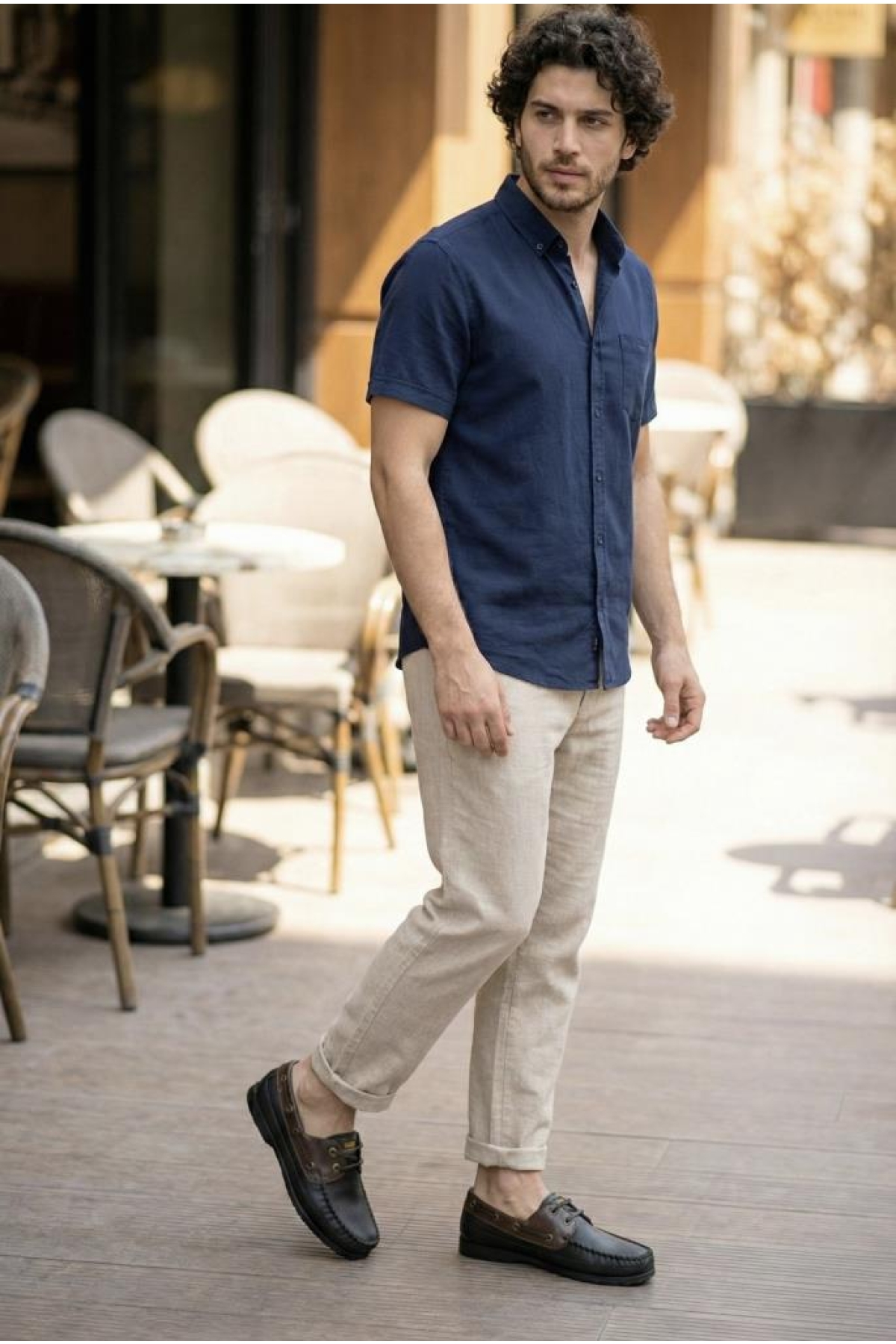 Coşkun Coşkun Kahverengi Unisex Hakiki Deri Günlük Loafer Navigator Ayakkabı Flo'da! Kahverengi - 7. görsel