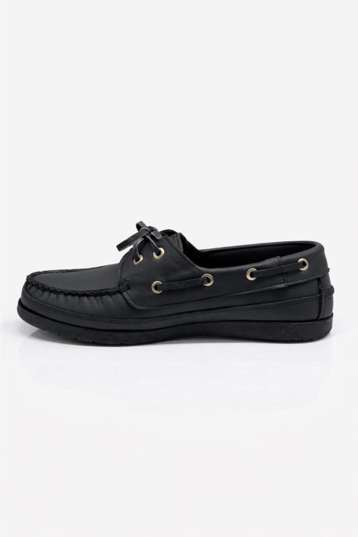 Coşkun Coşkun Siyah Unisex Hakiki Deri Günlük Loafer Navigator Ayakkabı Flo'da! Siyah - 3. görsel