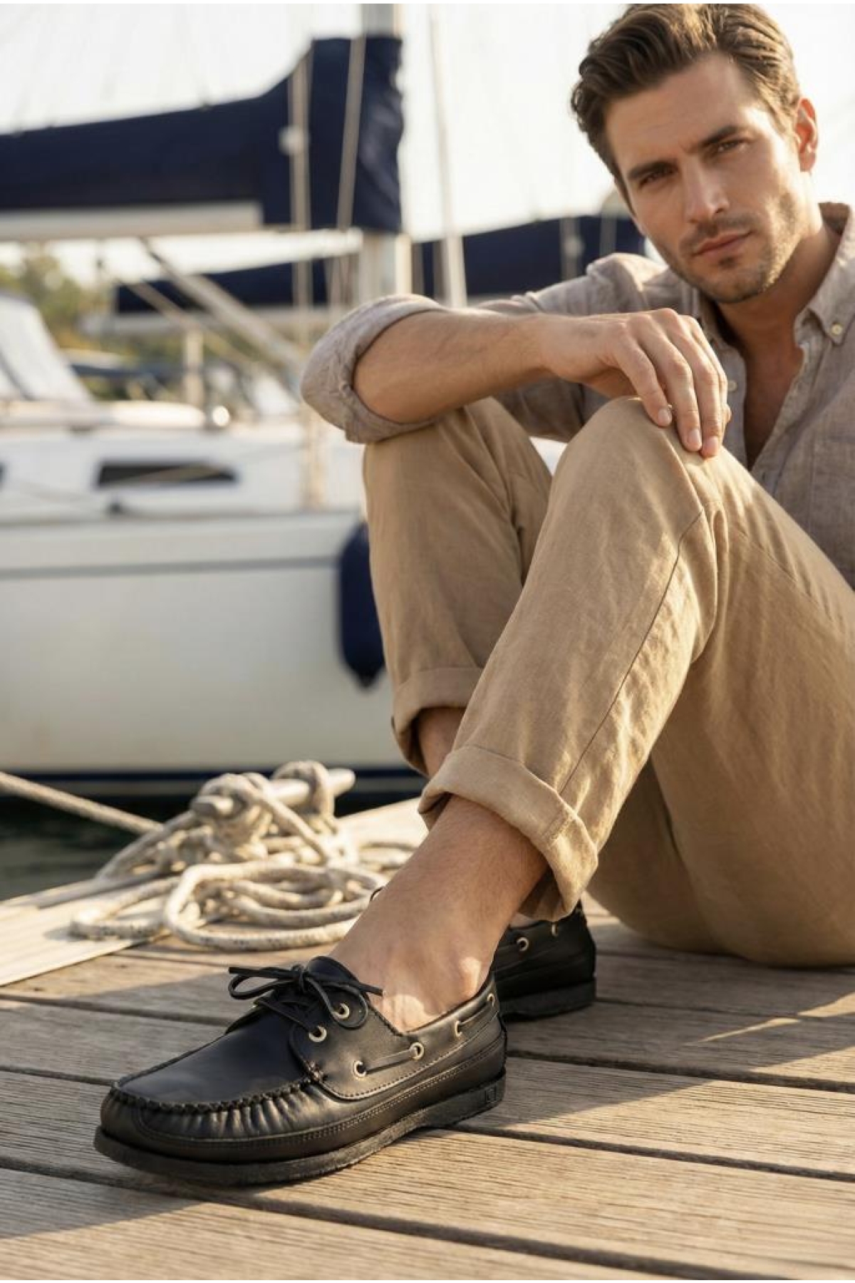 Coşkun Coşkun Siyah Unisex Hakiki Deri Günlük Loafer Navigator Ayakkabı Flo'da! Siyah - 5. görsel