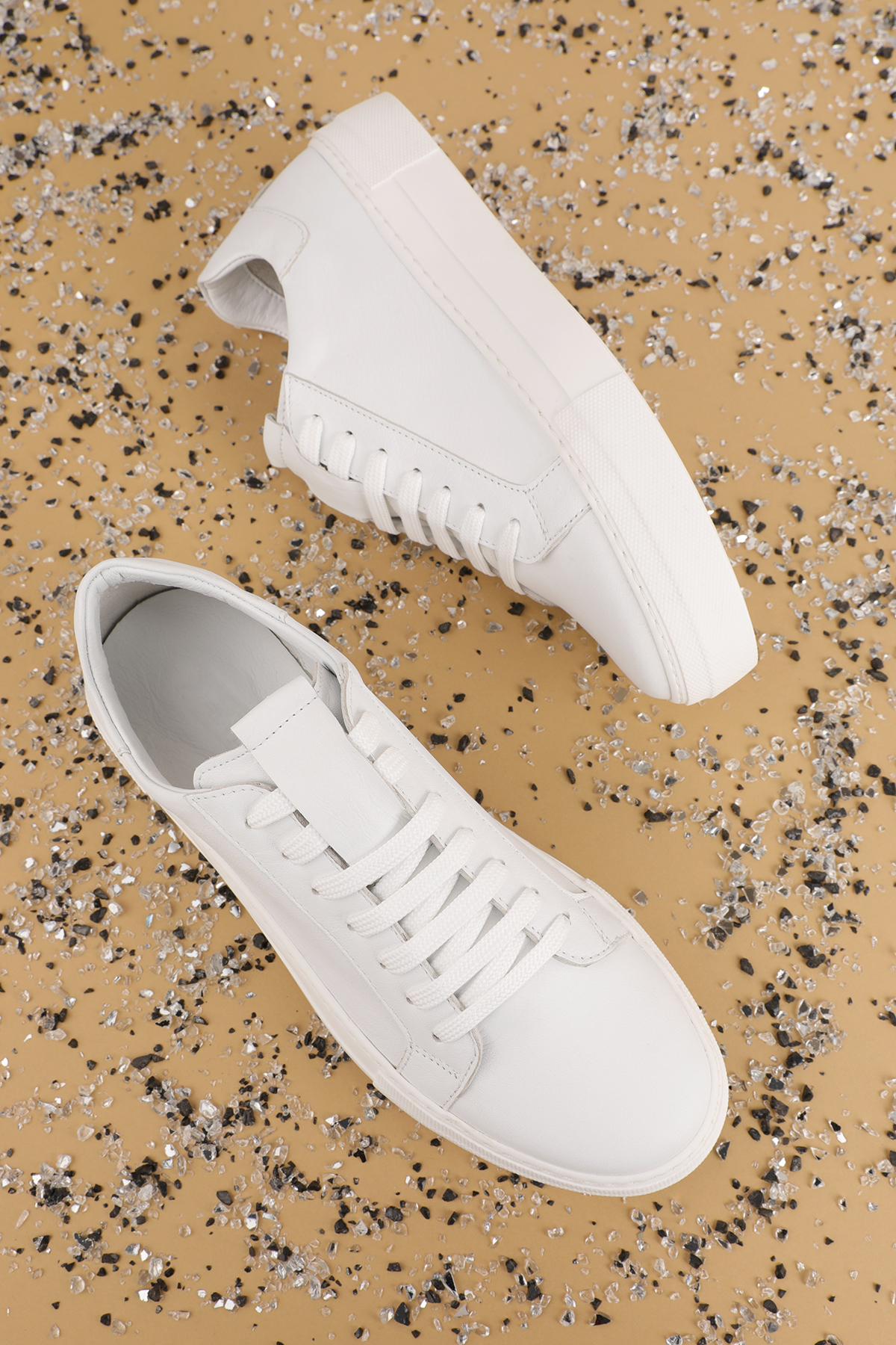 Gondol Kundura Siyah Gondol Kundura Gondol Hakiki Deri Anatomik Taban Spor Ayakkabı als.352