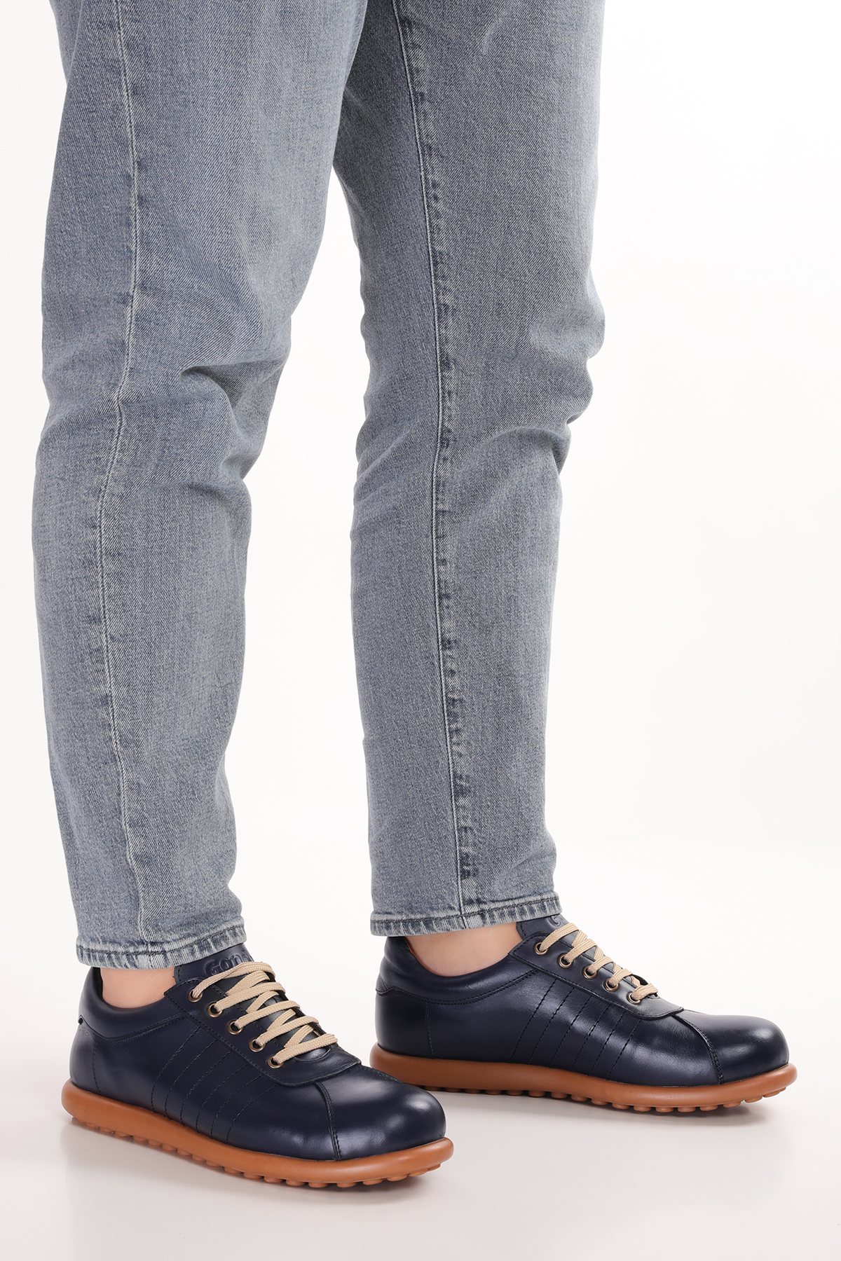 Gondol Kundura Lacivert Gondol Kundura Gondol İçi Dışı Hakiki Deri Günlük Rahat Casual Ayakkabı Pelotaz