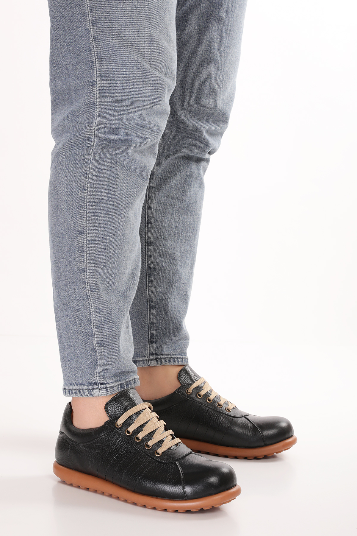 Gondol Kundura Lacivert Gondol Kundura Gondol İçi Dışı Hakiki Deri Günlük Rahat Casual Ayakkabı Pelotaz