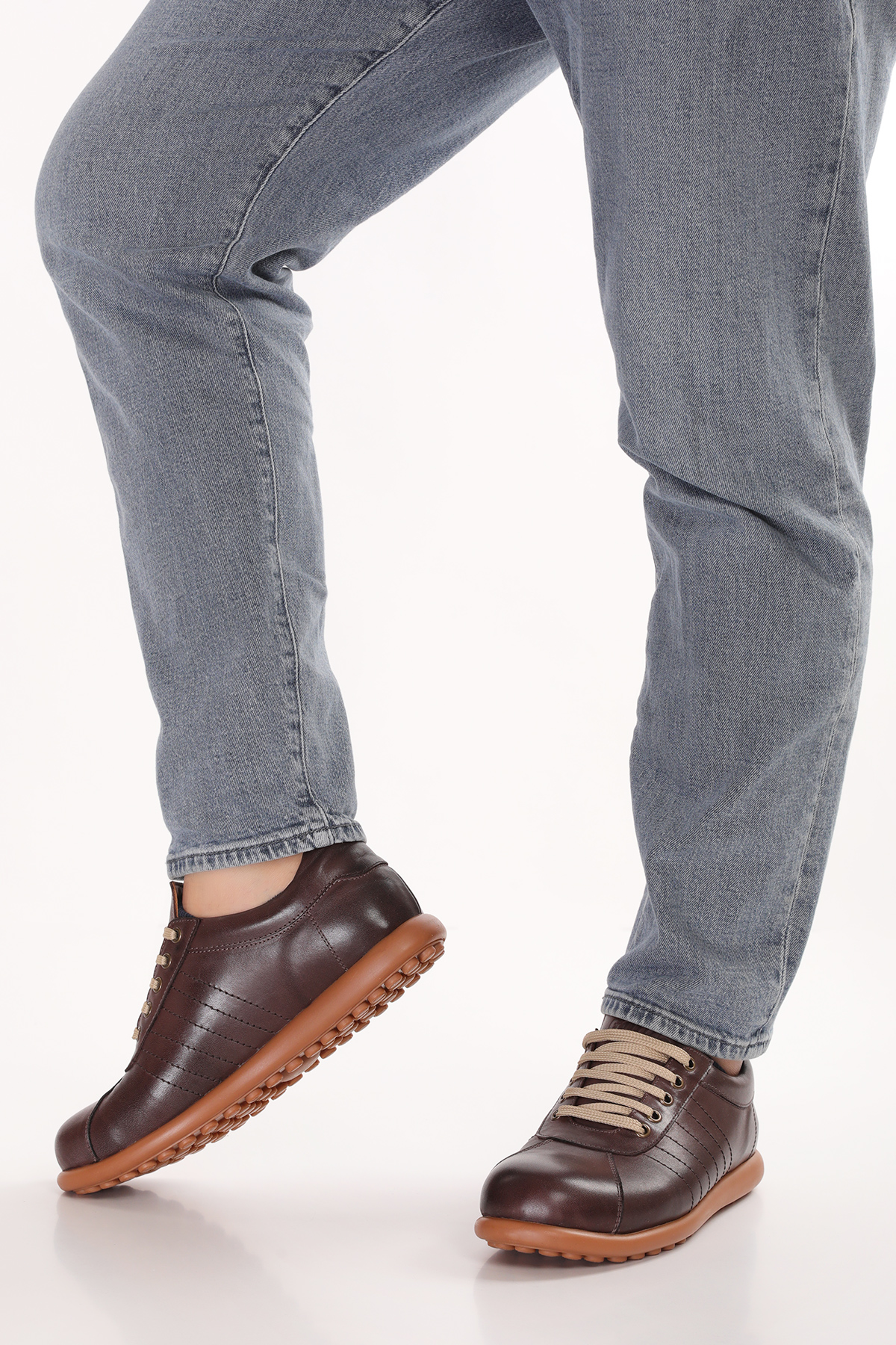 Gondol Kundura Lacivert Gondol Kundura Gondol İçi Dışı Hakiki Deri Günlük Rahat Casual Ayakkabı Pelotaz