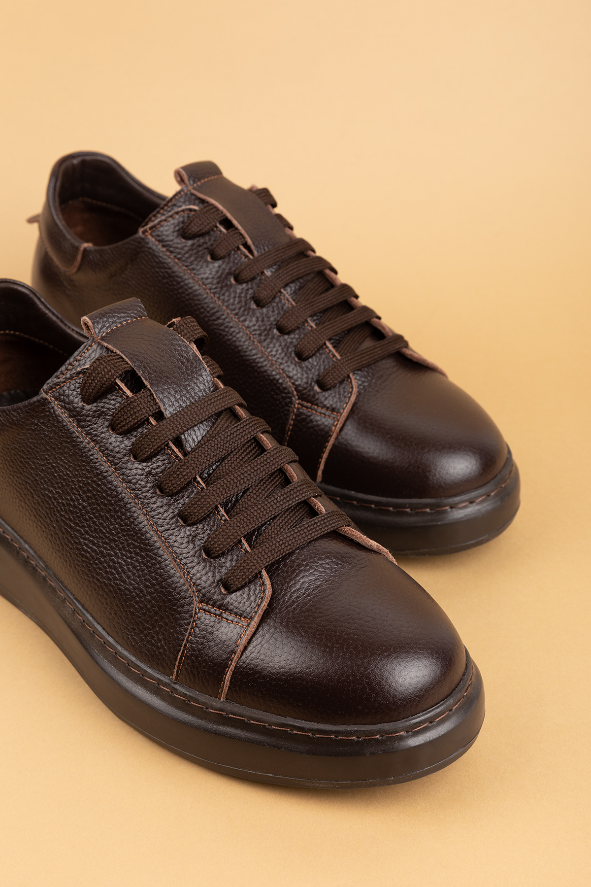 Gondol Kundura Siyah Gondol Kundura Gondol İçi Dışı Hakiki Deri Günlük Rahat Ayakkabı mals.352