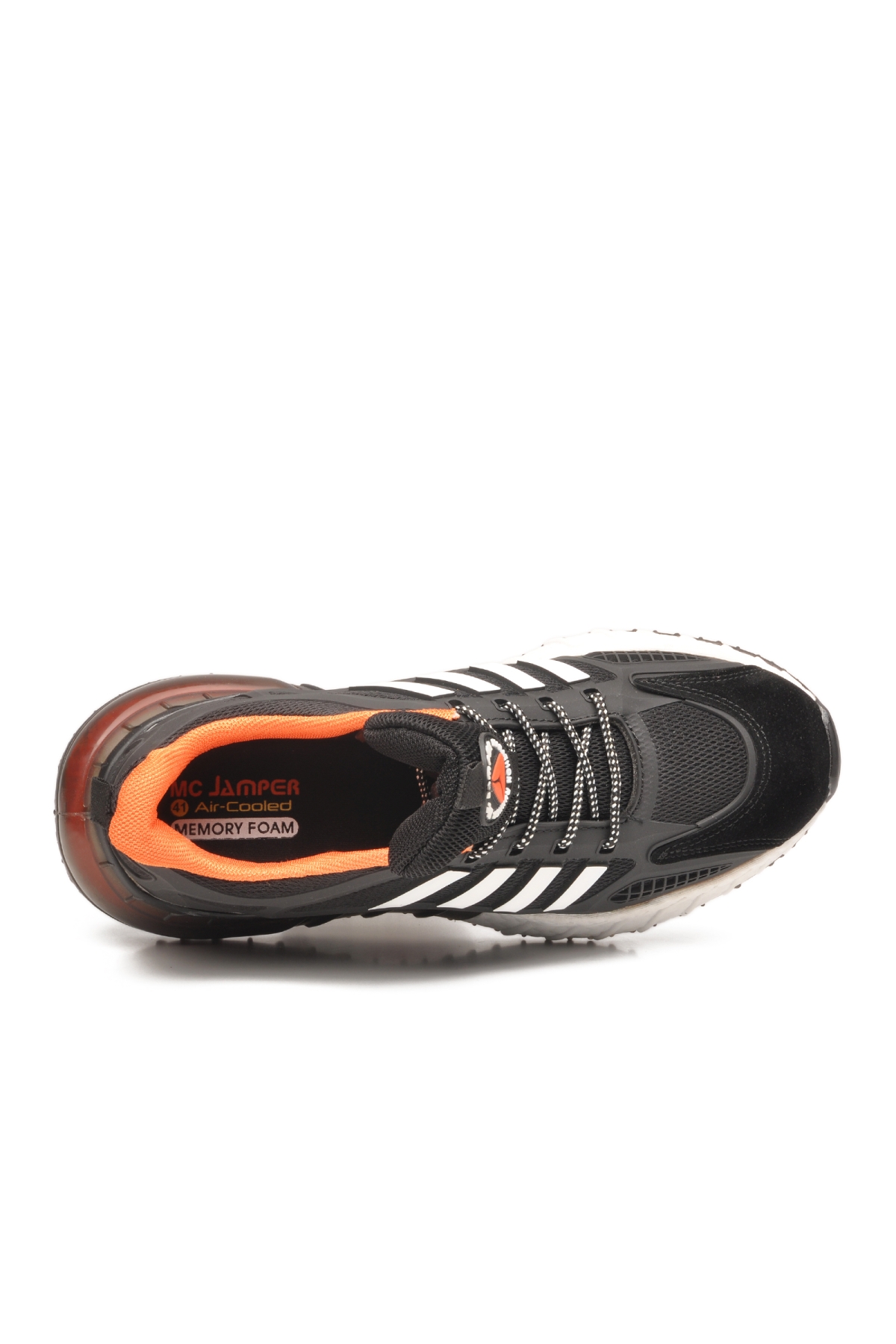Mc Jamper 2237 Siyah-Beyaz Memory Foam Hafif Erkek Spor Ayakkabı