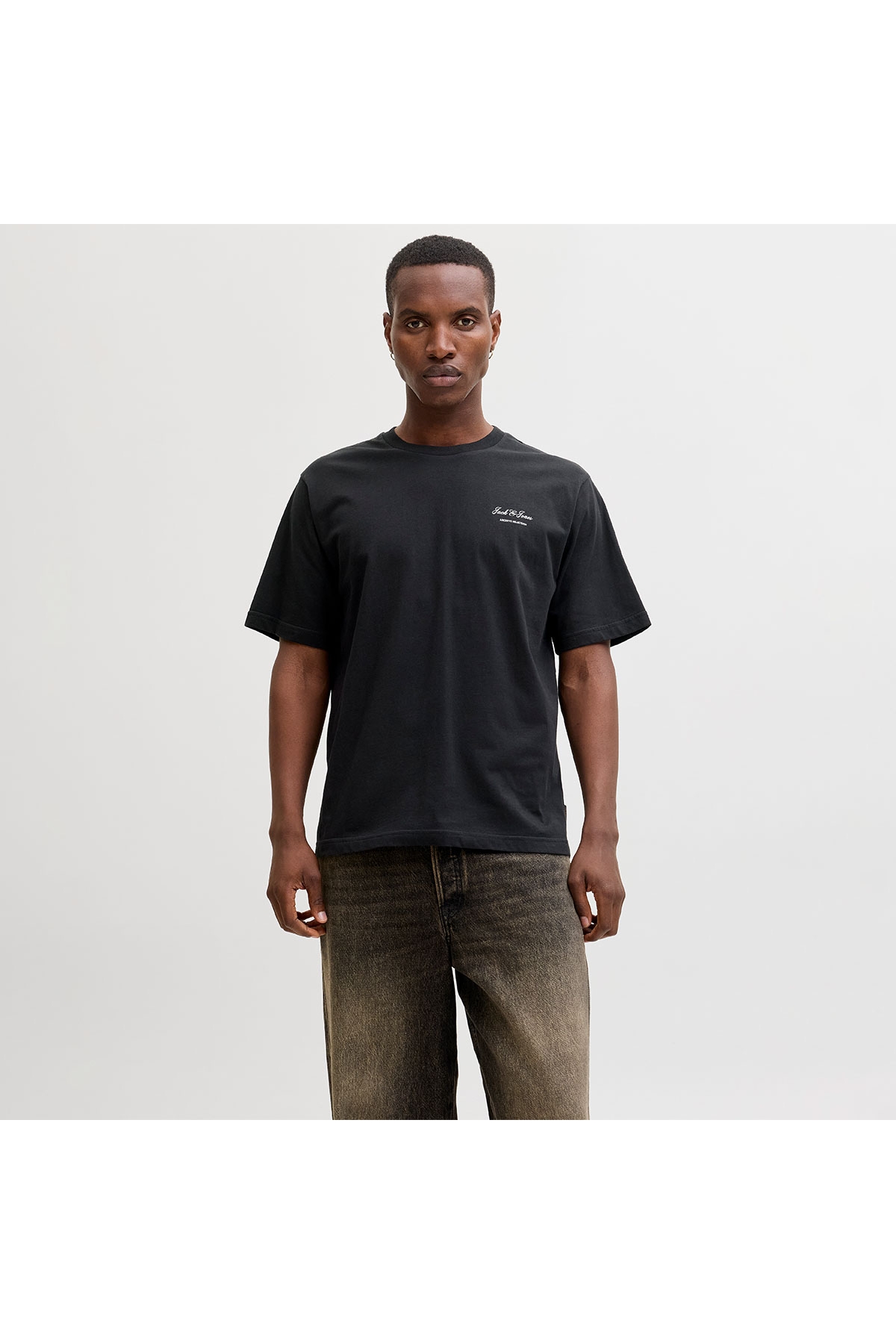 Jack&Jones Montauk Chestie Erkek Siyah Tişört Fiyatları | Flo