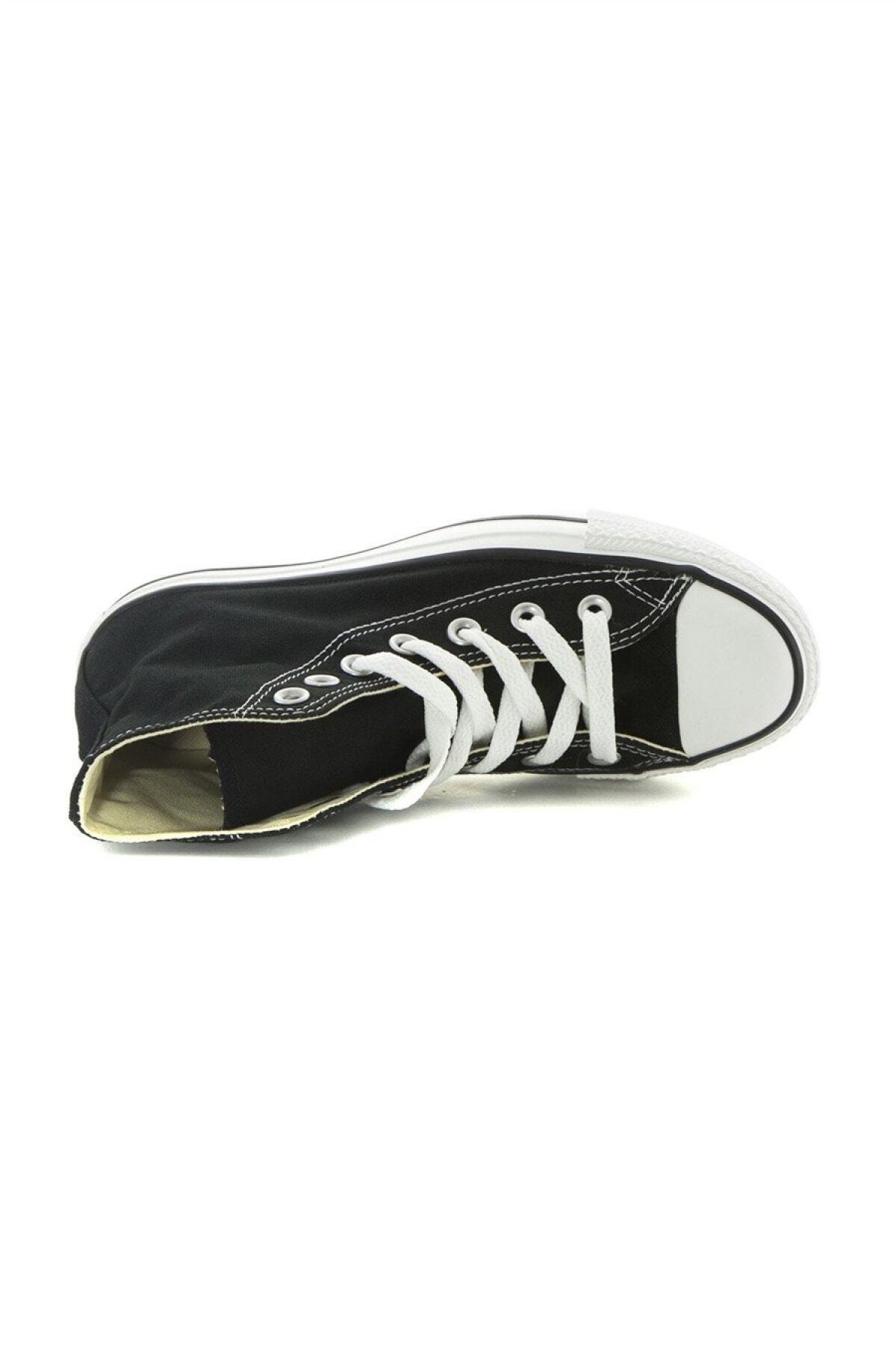 Converse Converse Siyah CHUCK TAYLOR ALL STAR CANVAS Flo'da! Siyah - 5. görsel