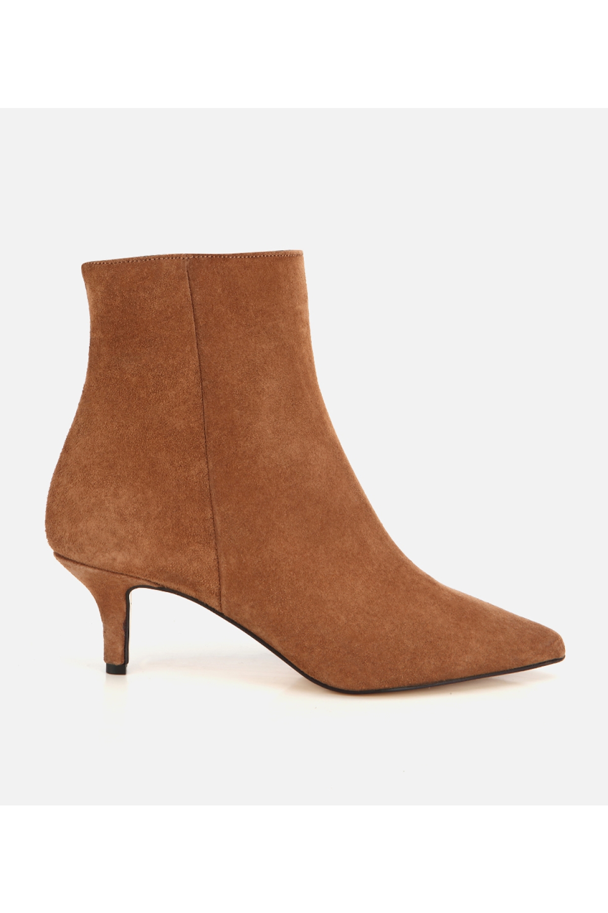 Hotiç Taba Hotiç Süet Deri Kadın Sivri Burunlu Bilekte Topuklu Bot