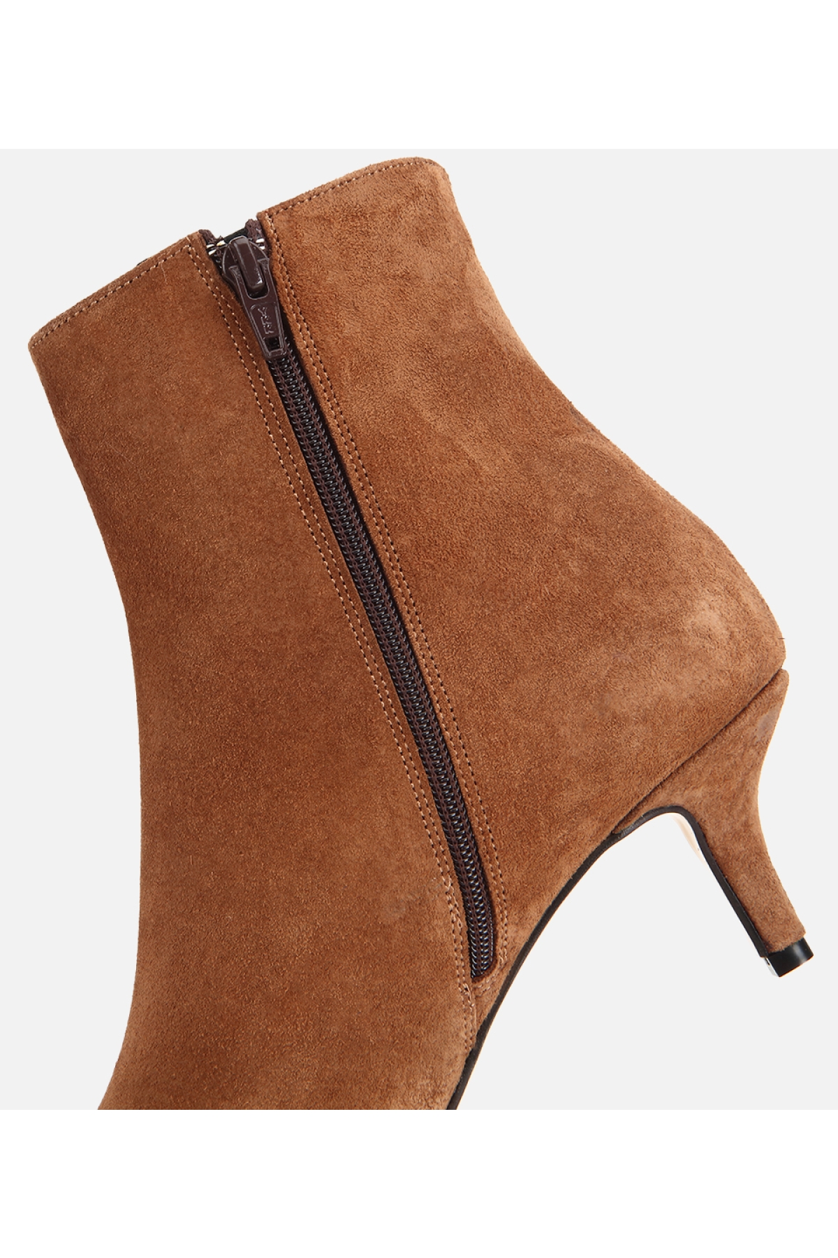 Hotiç Taba Hotiç Süet Deri Kadın Sivri Burunlu Bilekte Topuklu Bot