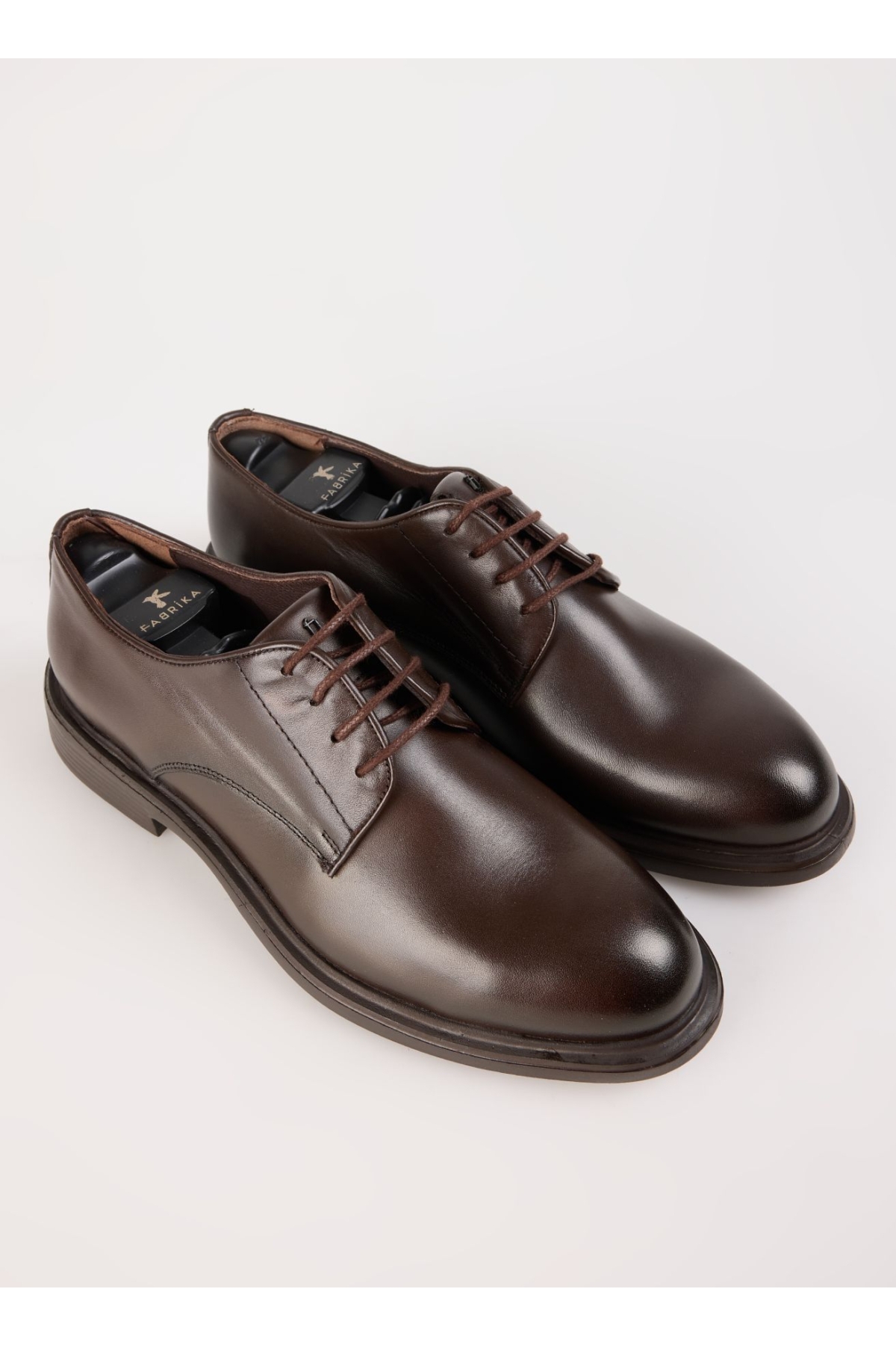 Fabrika Kahverengi Fabrika Deri Klasik Erkek Ayakkabı TERESINA