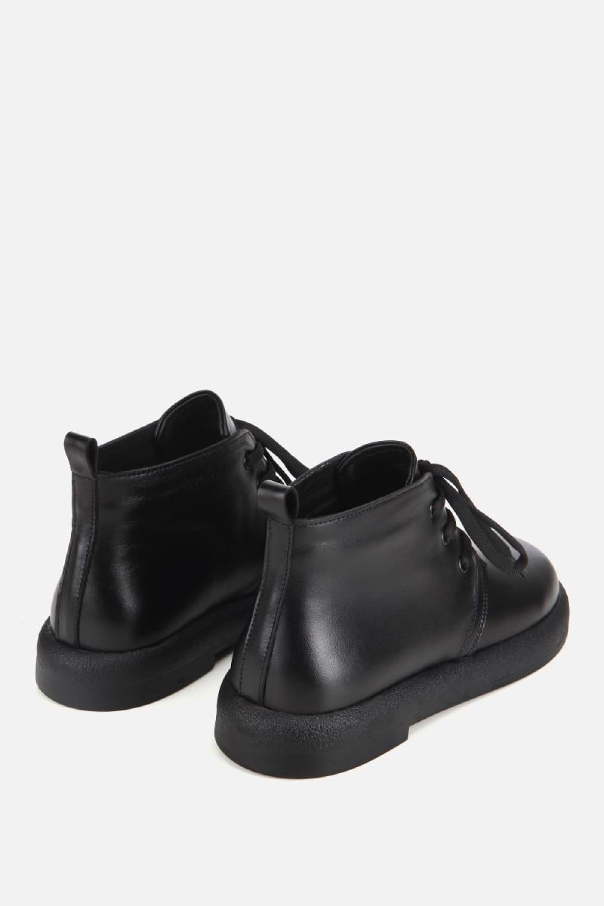 Yaya By Hotiç Siyah Yaya By Hotiç Yaya By Kadın Deri Bağcıklı Düz Bot