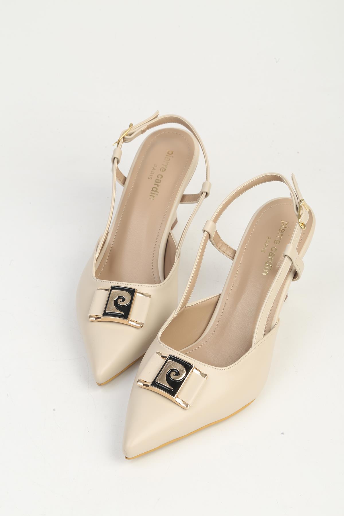 Pierre Cardin Siyah Pierre Cardin Rugan Kadın Topuklu Ayakkabı PC-55775