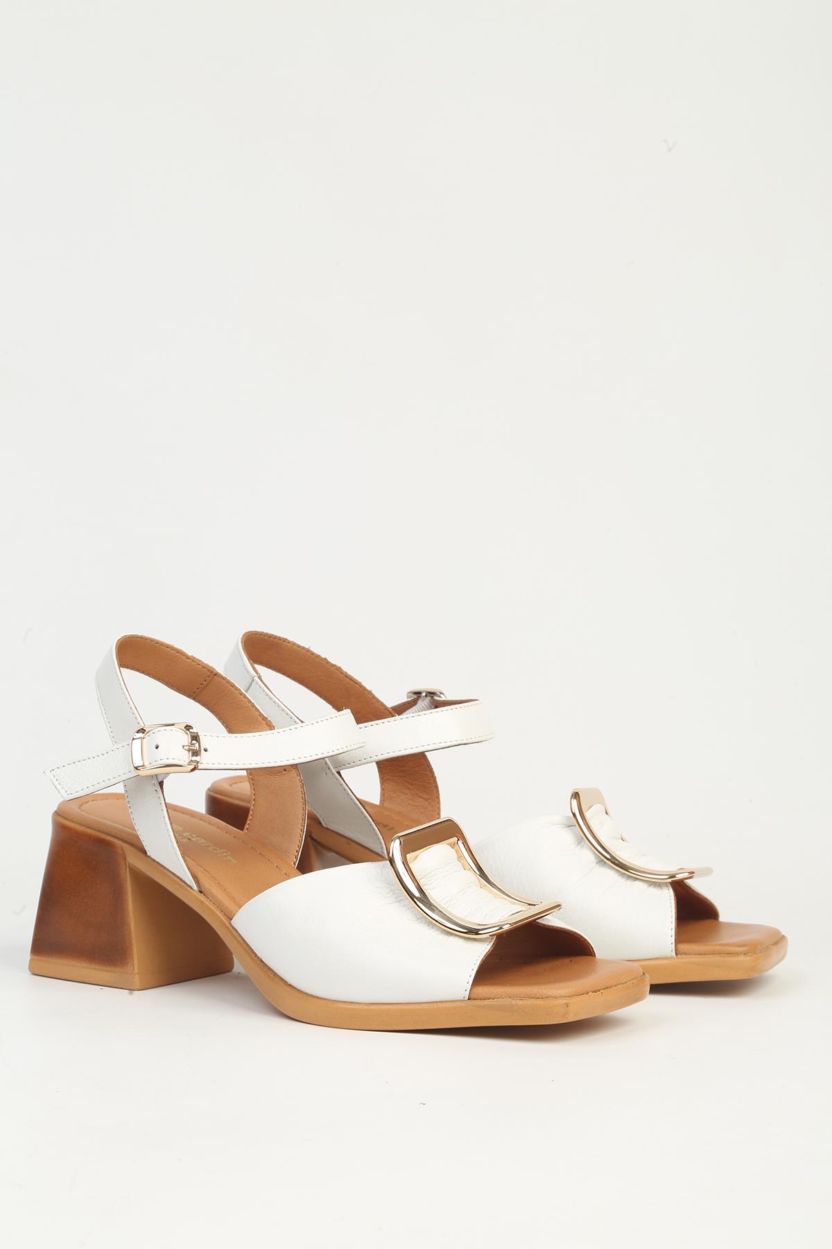 Pierre Cardin Siyah Pierre Cardin Hakiki Deri Kadın Topuklu Ayakkabı PC-54634