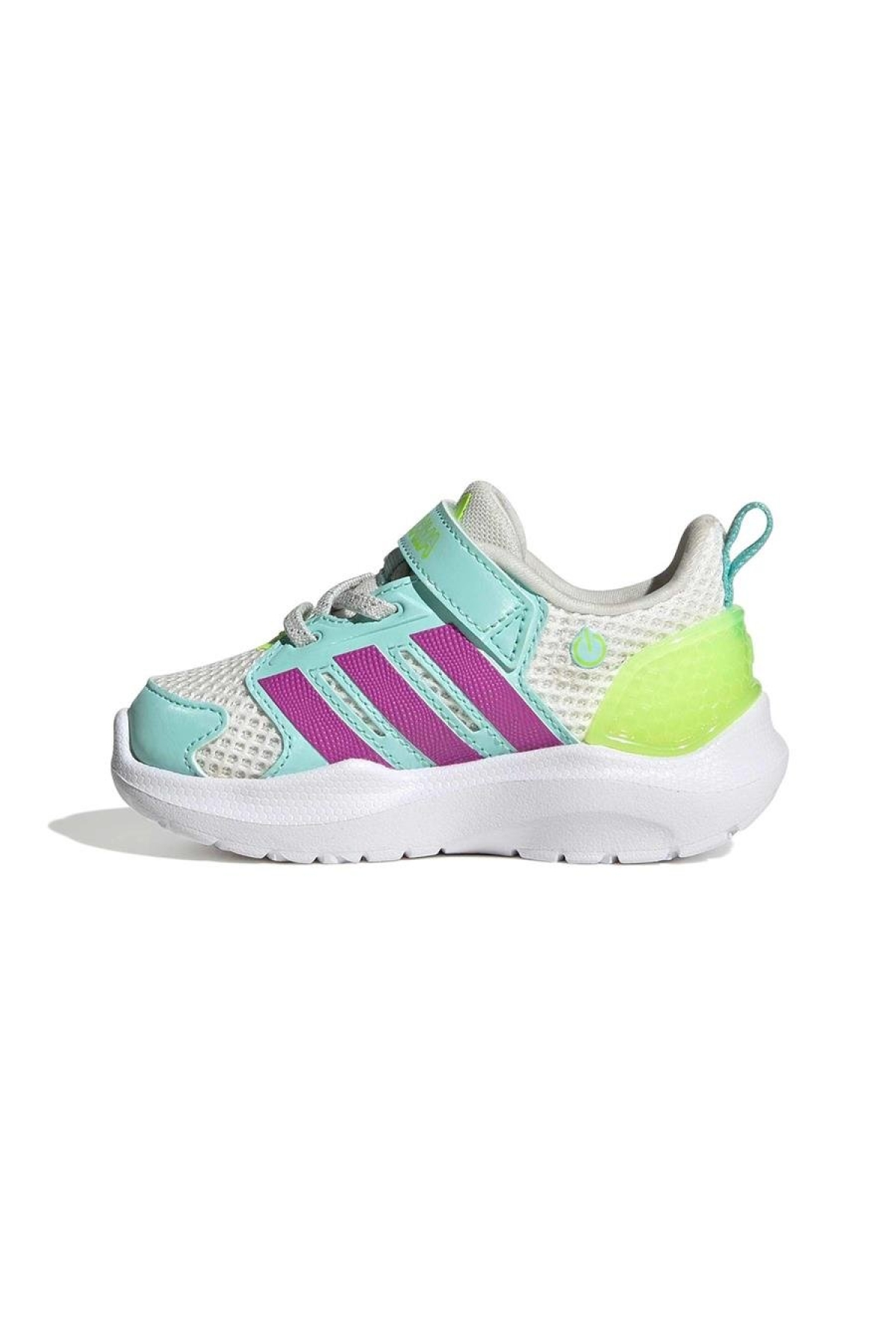 Adidas Adidas Bebek Beyaz Işıklı Ayakkabı LIGHTORAMA RNR EL I HQ9259 Flo'da! Beyaz - 7. görsel
