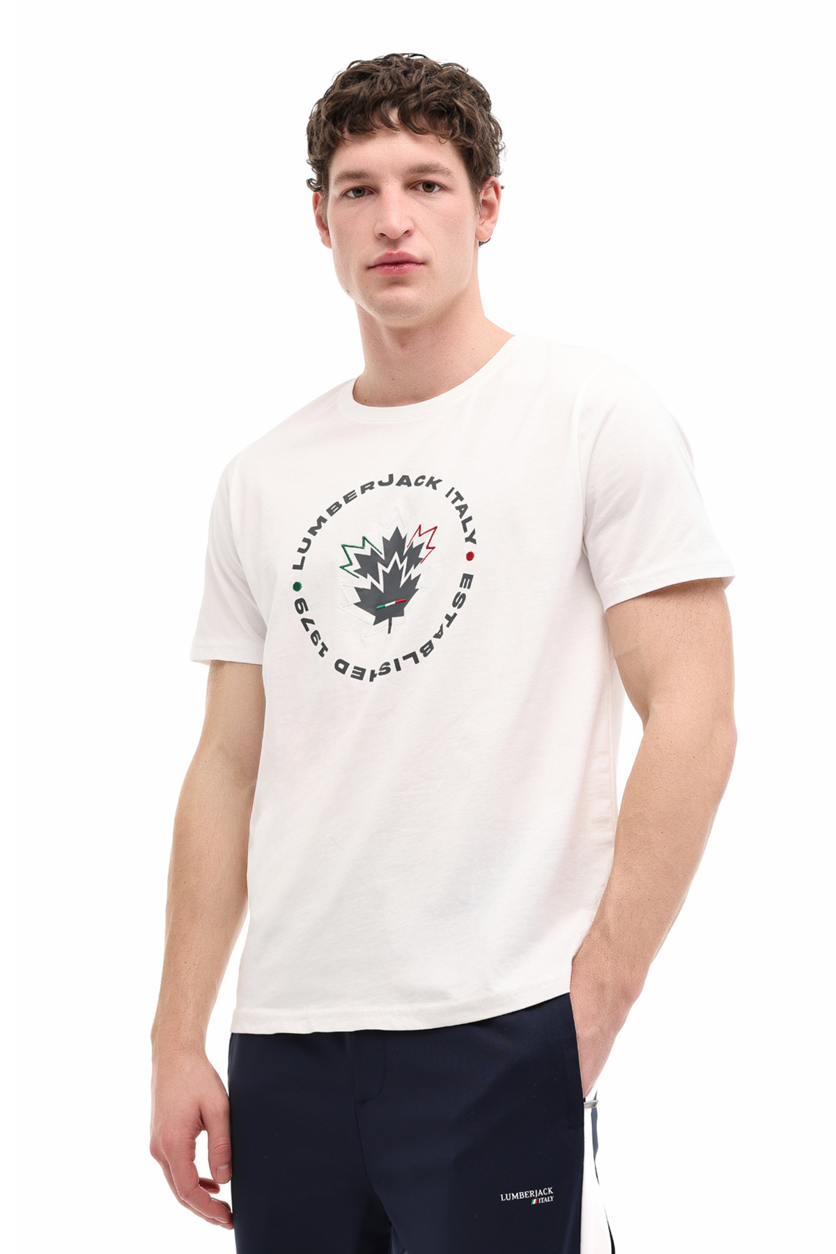 ML RENATO 11ITL 1030 6FX Beyaz Erkek Kısa Kol T-Shirt Fiyatları