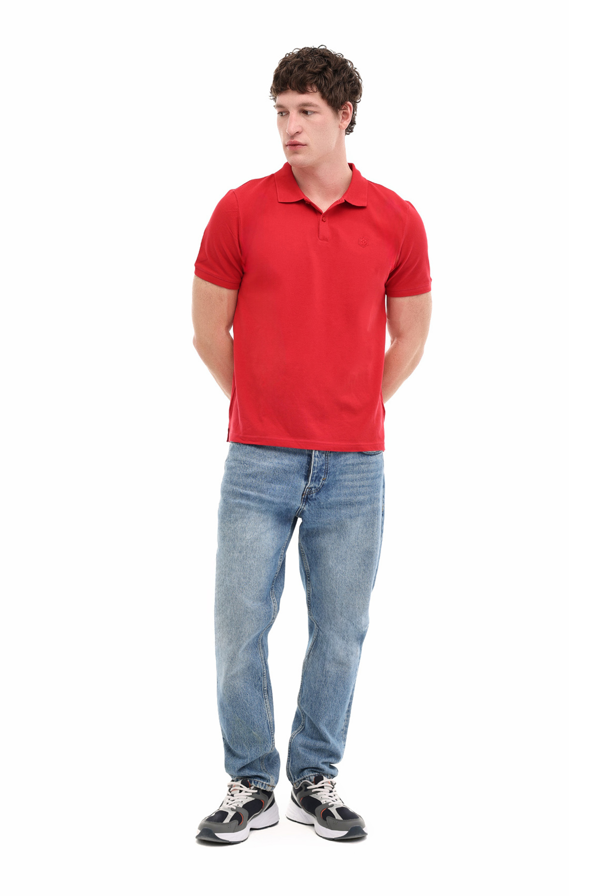 Lumberjack MB CT953 POLO T-SH 6FX Kırmızı Erkek Kısa Kol T-Shirt