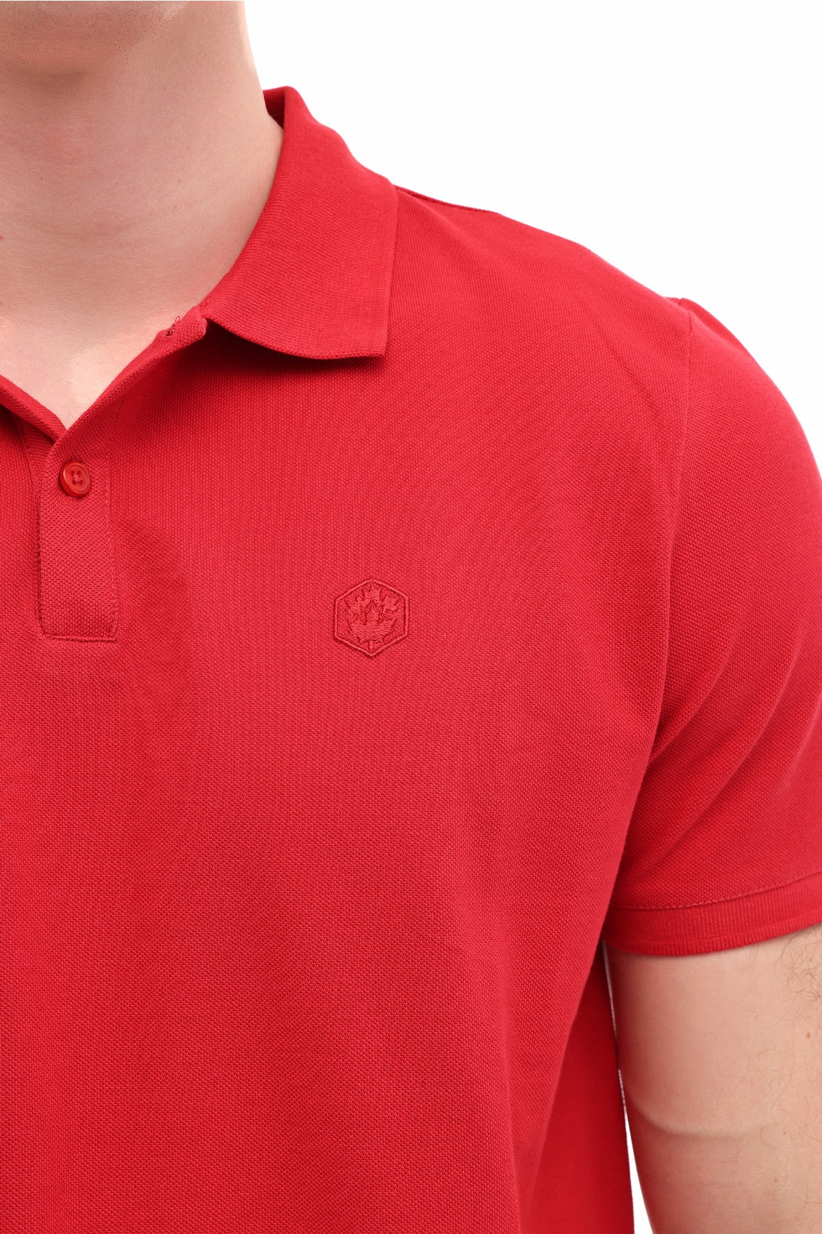 Lumberjack MB CT953 POLO T-SH 6FX KIRMIZI Erkek Kısa Kol T-Shirt