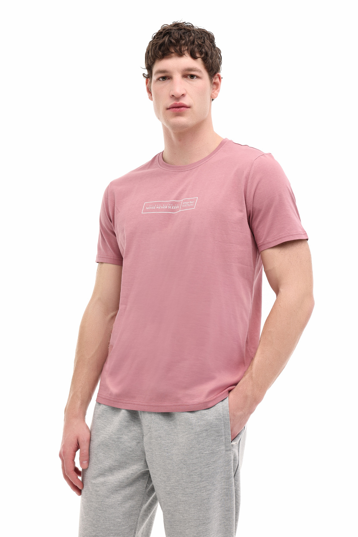 Lumberjack ML SUMMY 11KLR-05 6FX Pembe Erkek Kısa Kol T-Shirt