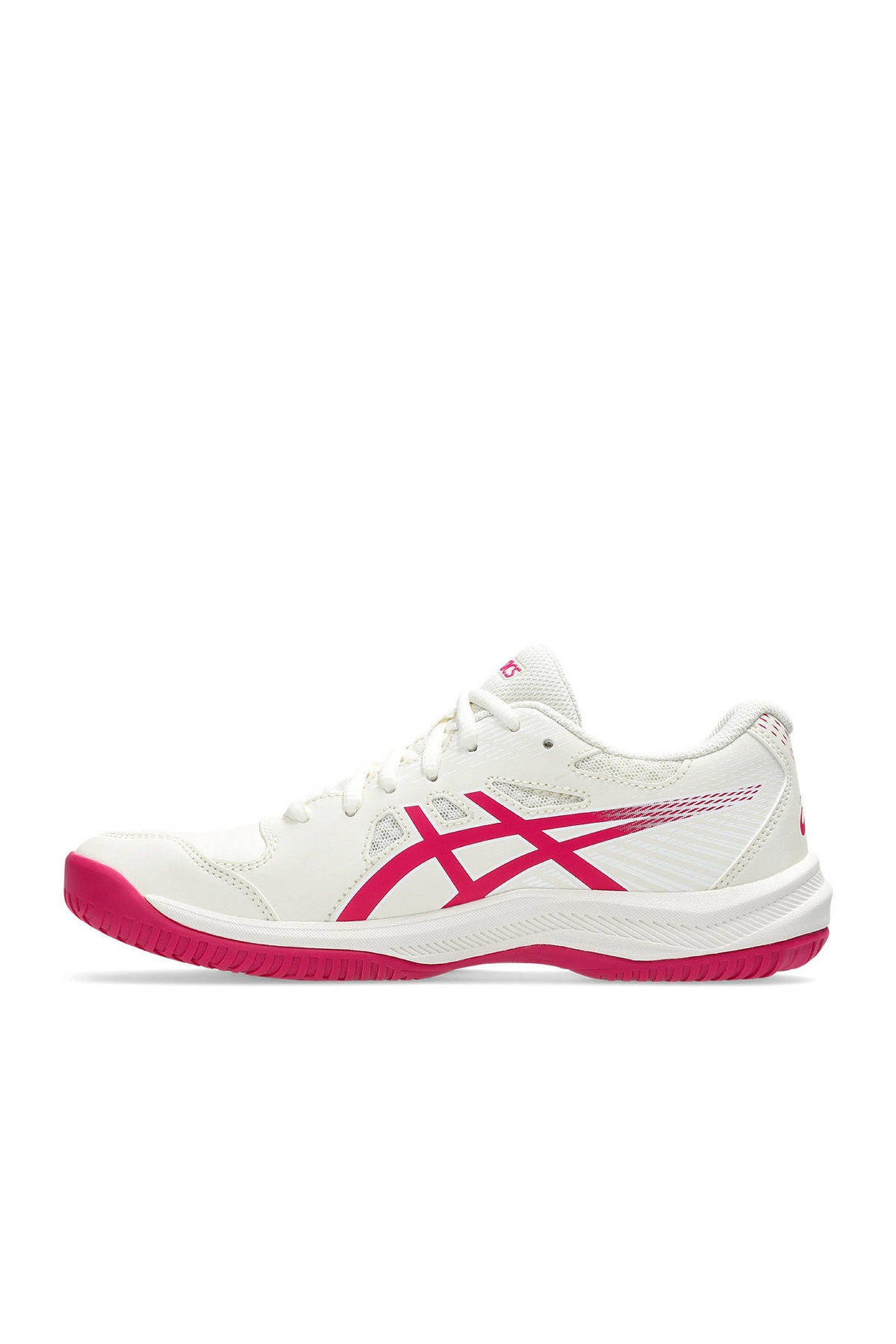 Asics Bej Asics 4 Court Slide Kadın Ekru Tenis Ayakkabısı