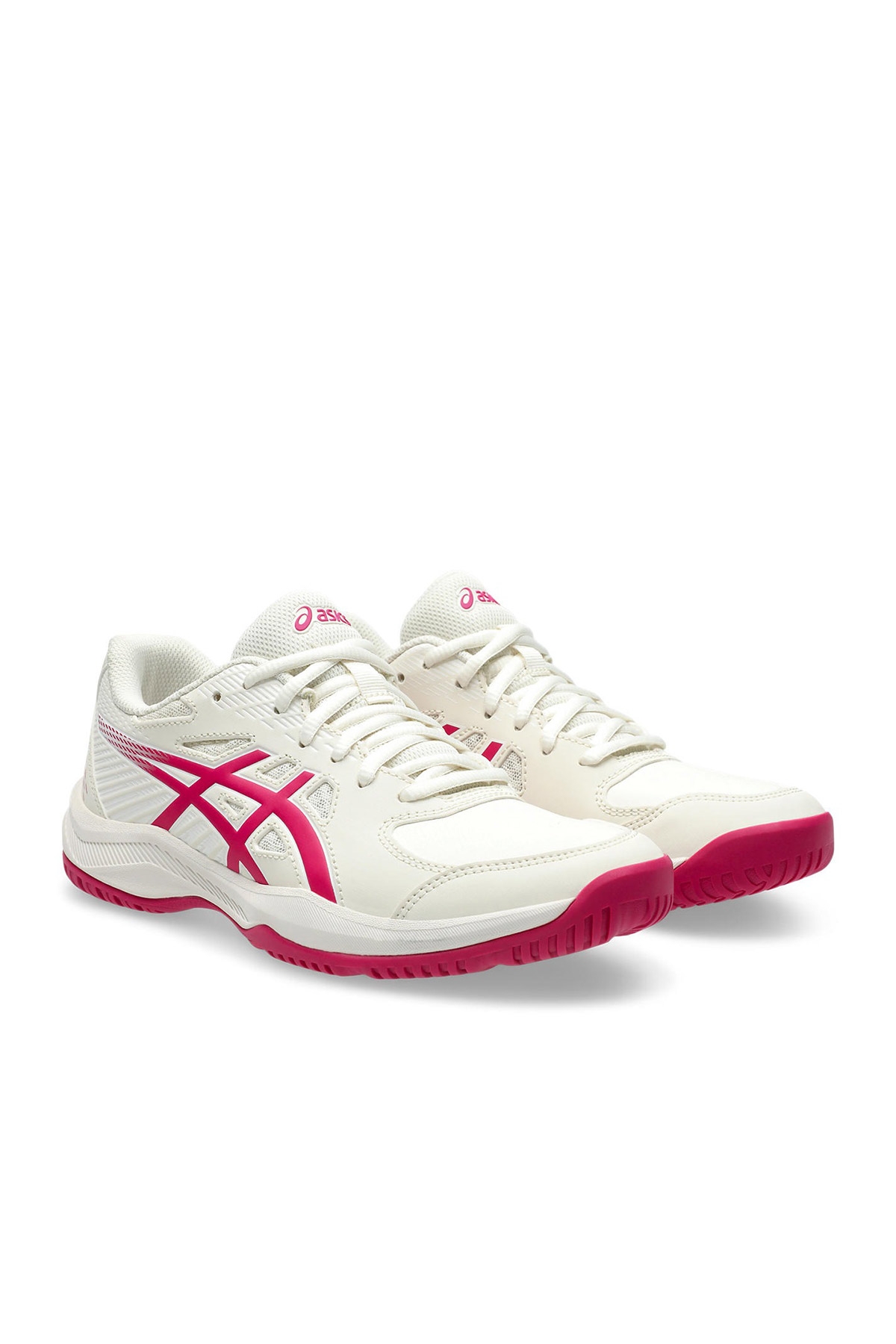 Asics Bej Asics 4 Court Slide Kadın Ekru Tenis Ayakkabısı