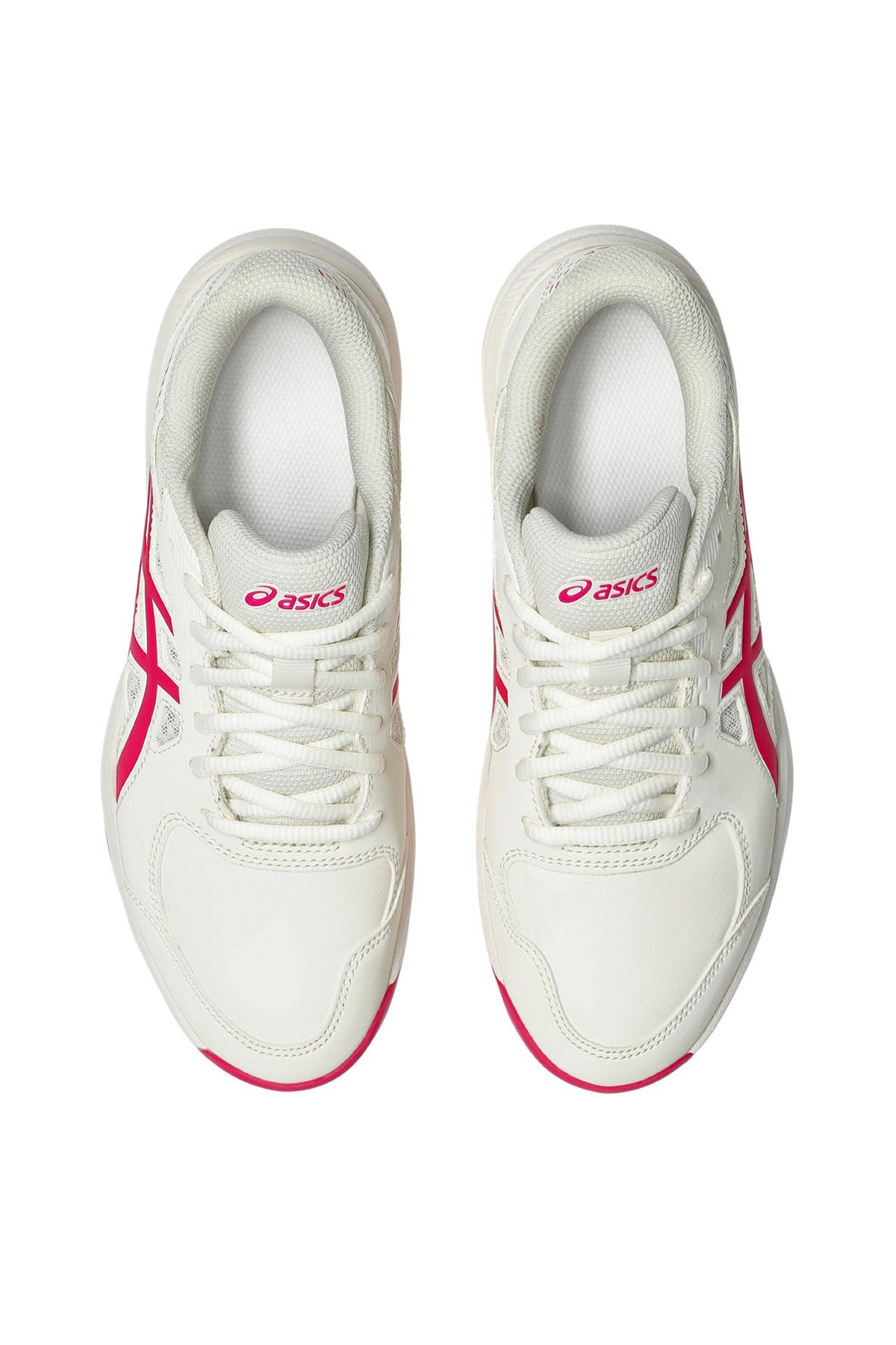 Asics Bej Asics 4 Court Slide Kadın Ekru Tenis Ayakkabısı