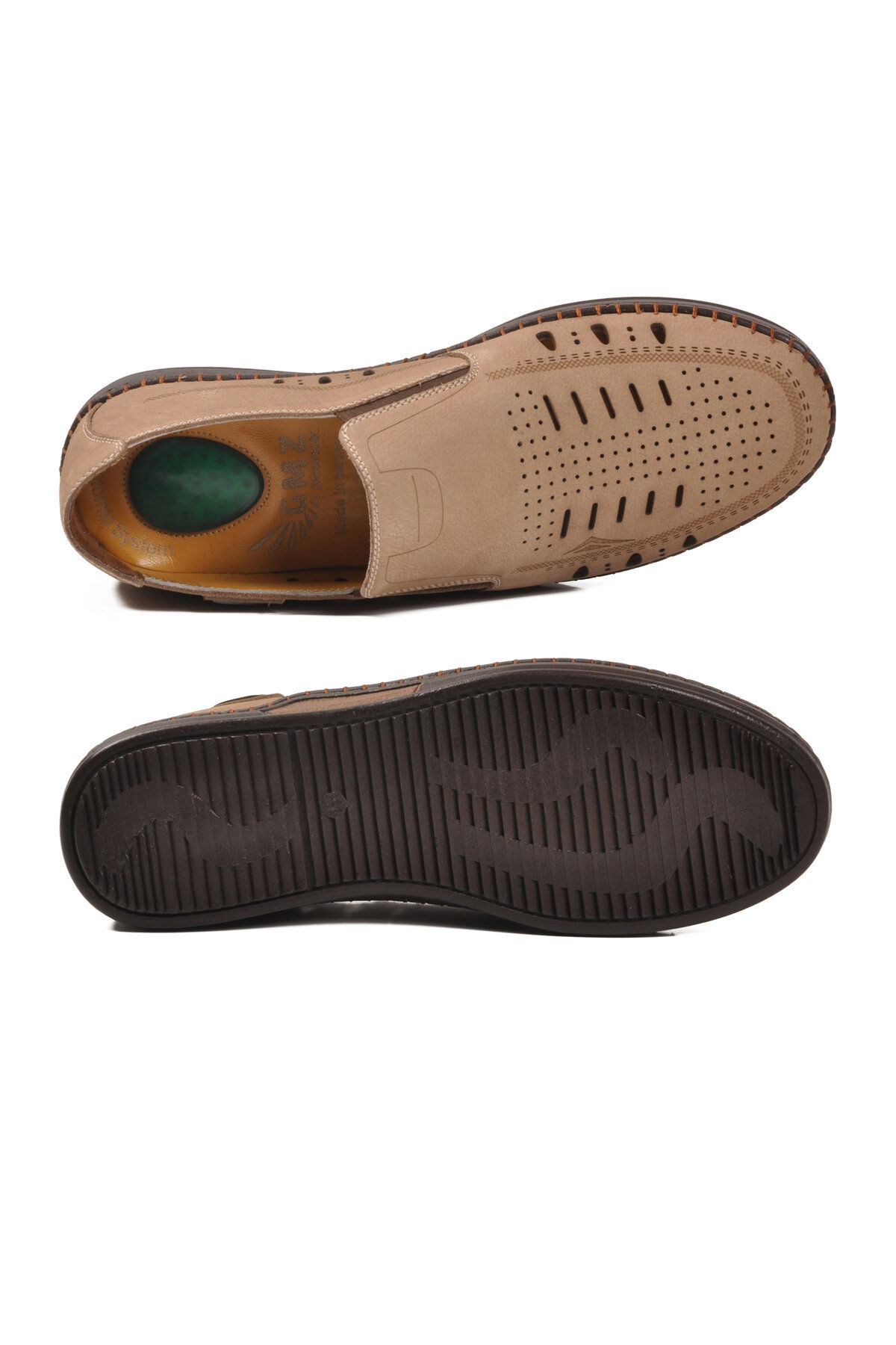 Ayakmod Kum Ayakmod Nubuk Hakiki Deri Jel Taban Anatomik Erkek Casual Ayakkabı 410 M
