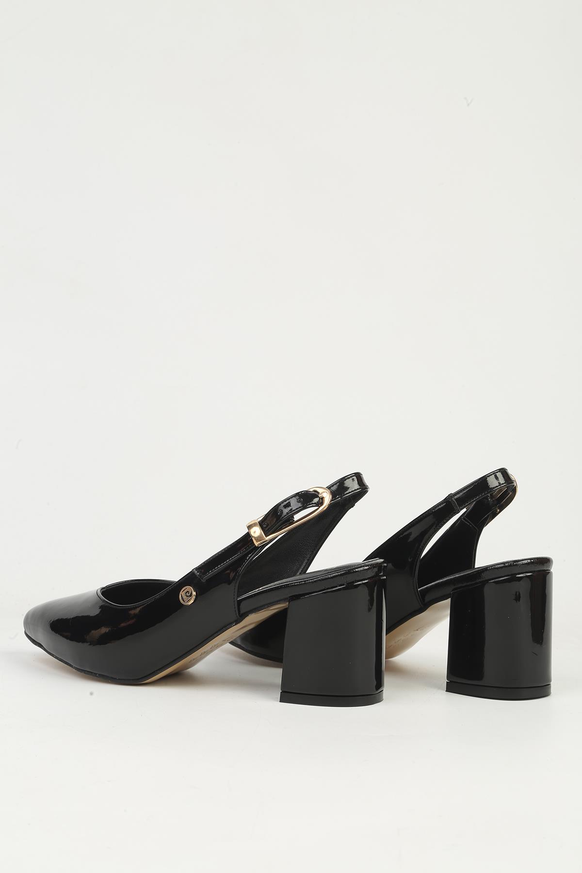 Pierre Cardin Siyah Pierre Cardin Pc Kadın Topuklu Ayakkabı PC-55796