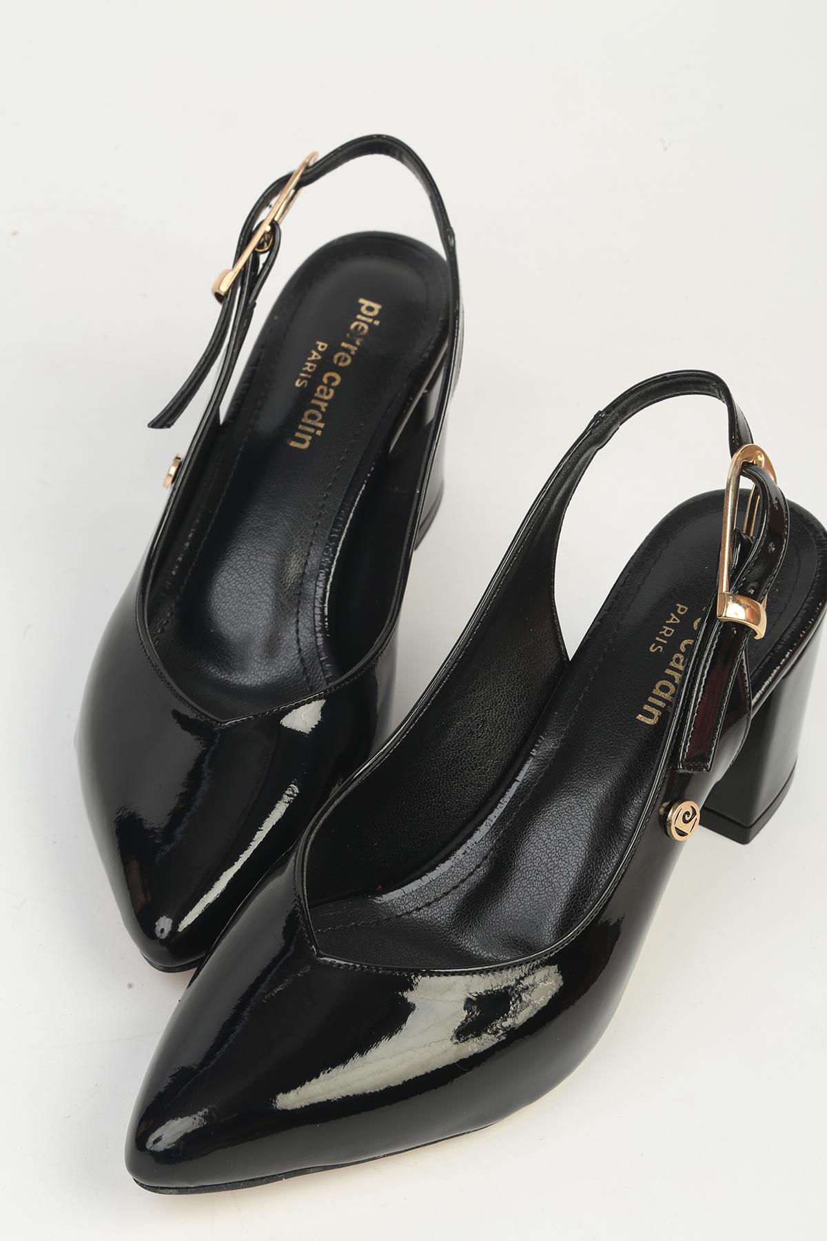 Pierre Cardin Siyah Pierre Cardin Pc Kadın Topuklu Ayakkabı PC-55796