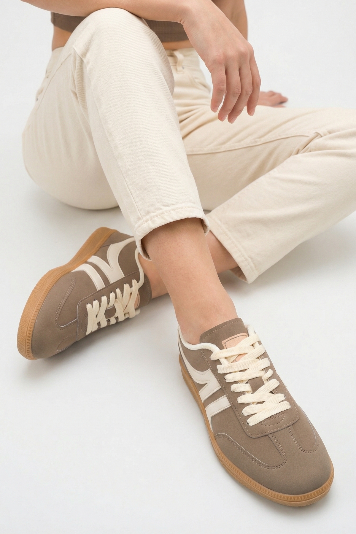 Garantili Carina Günlük Ortopedik Kadın Sneaker Spor Ayakkabı