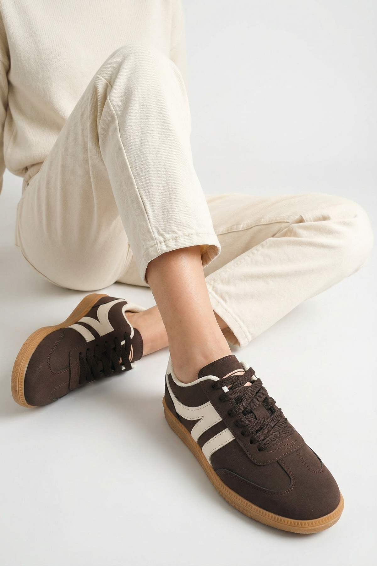 Garantili Carina Günlük Ortopedik Kadın Sneaker Spor Ayakkabı