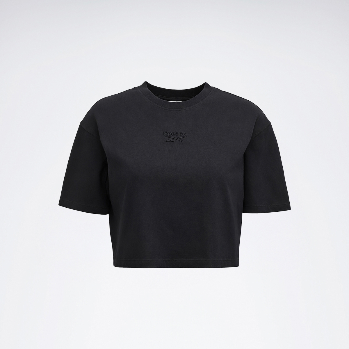 Reebok SALLY  TEE Siyah Kadın Kısa Kol T-Shirt