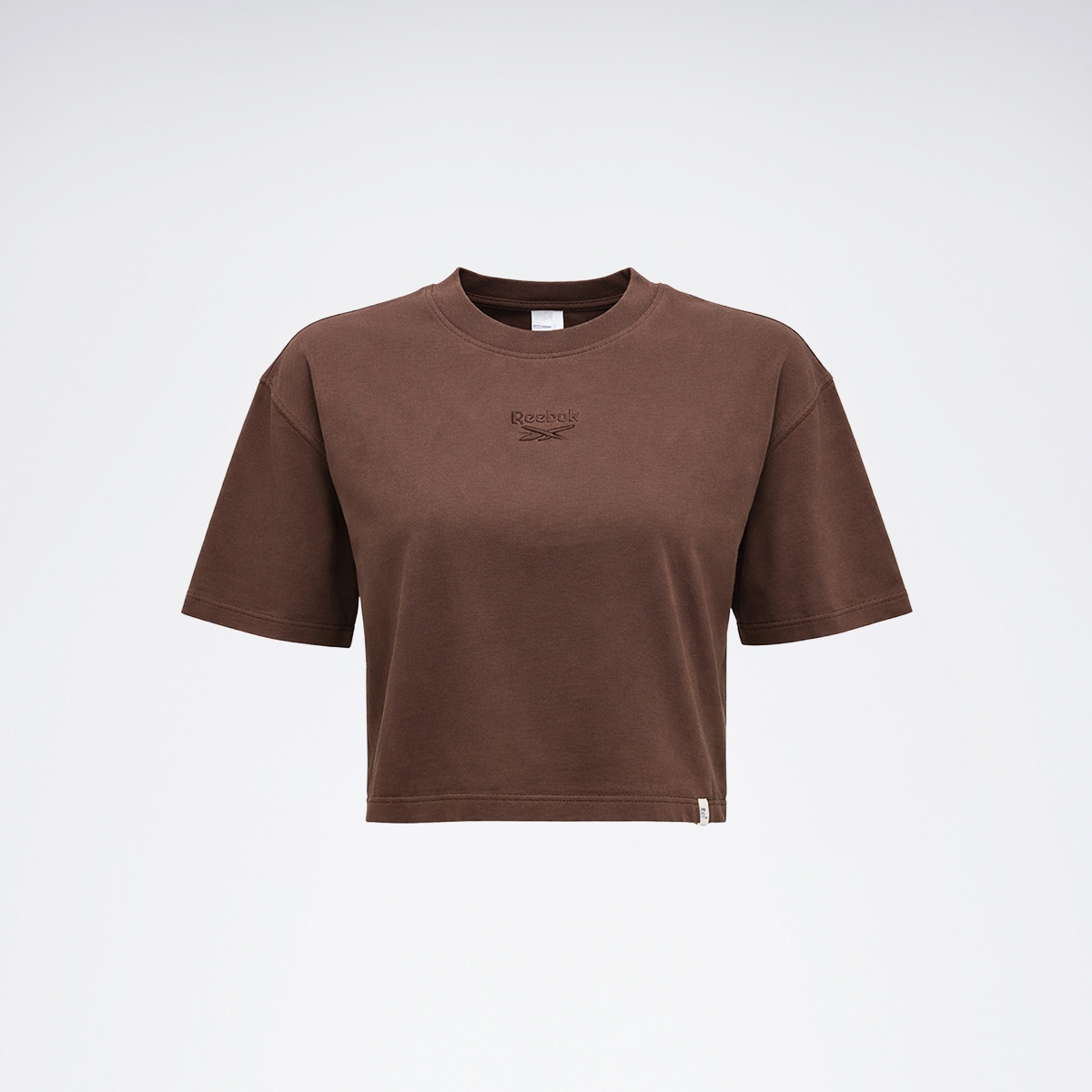 Reebok SALLY  TEE Kahverengi Kadın Kısa Kol T-Shirt