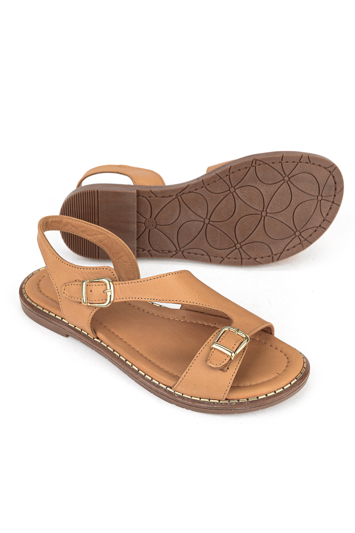 Ziya Siyah Ziya Hakiki Kadın Deri Sandalet 1611020Z5407