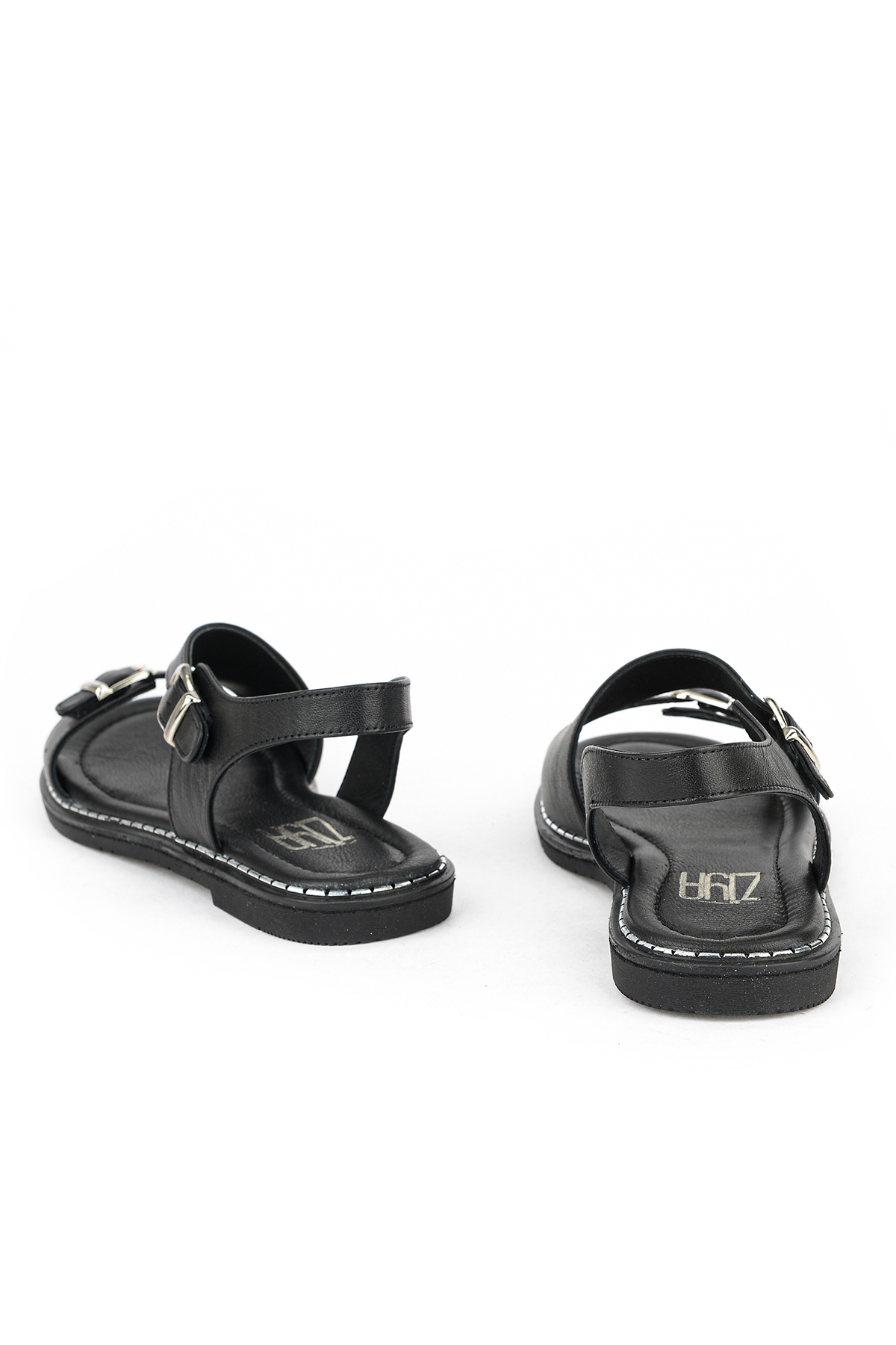 Ziya Siyah Ziya Hakiki Kadın Deri Sandalet 1611020Z5407