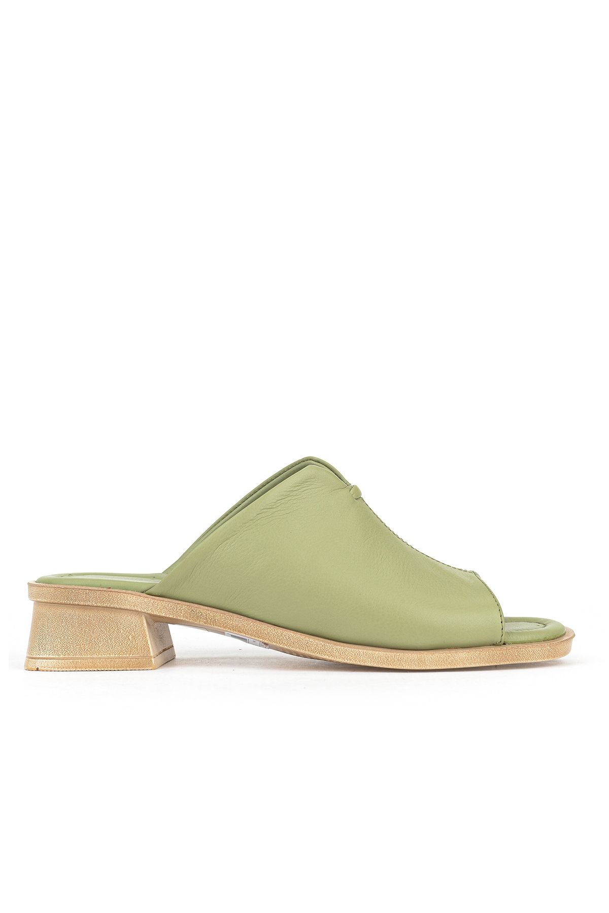 Ziya Siyah Ziya Hakiki Kadın Deri Topuklu Terlik 1611020Z6189