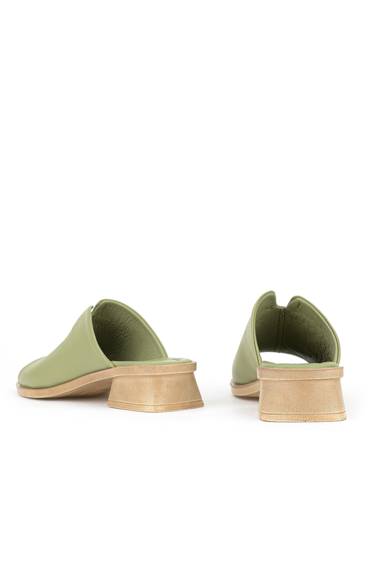 Ziya Siyah Ziya Hakiki Kadın Deri Topuklu Terlik 1611020Z6189