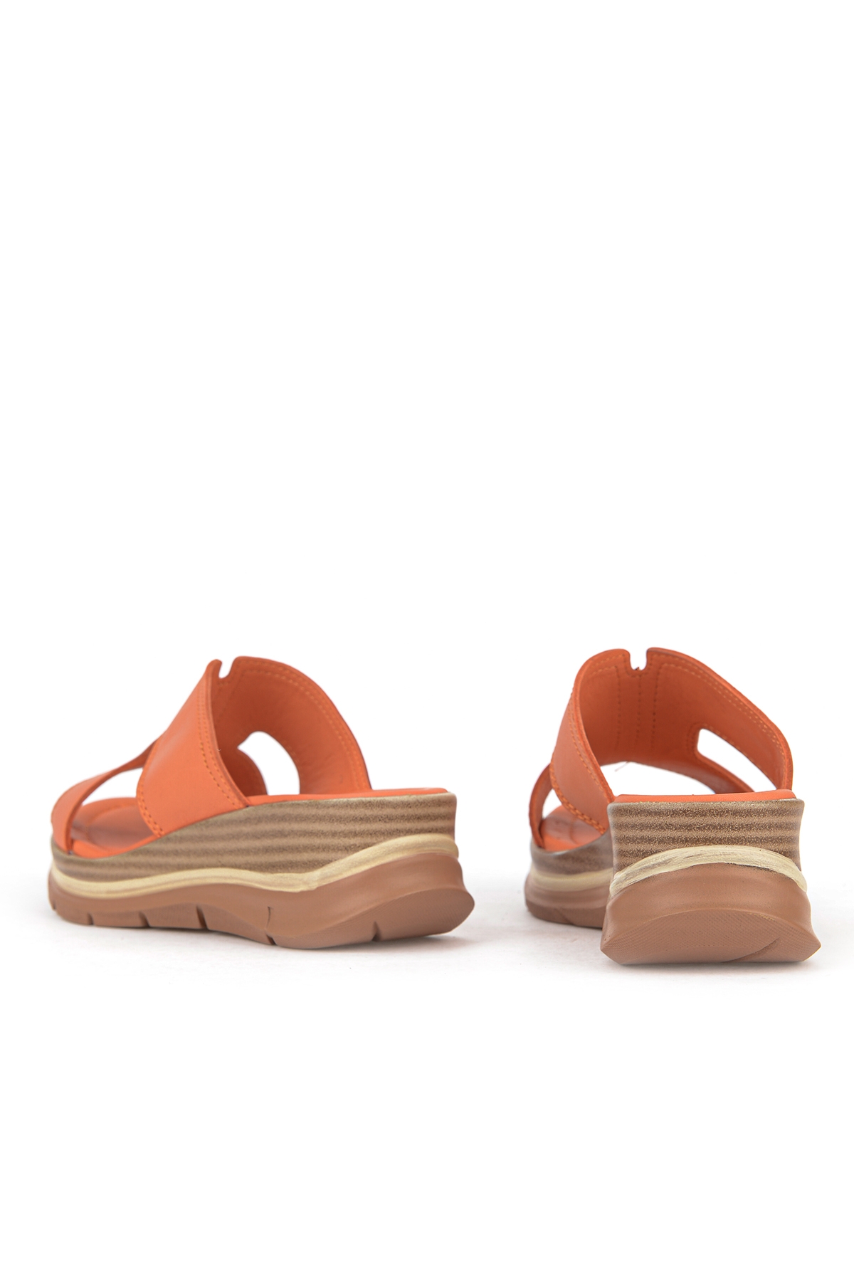 Ziya Beyaz Ziya Hakiki Deri Kadın Dolgu Terlik 1611020Z2565