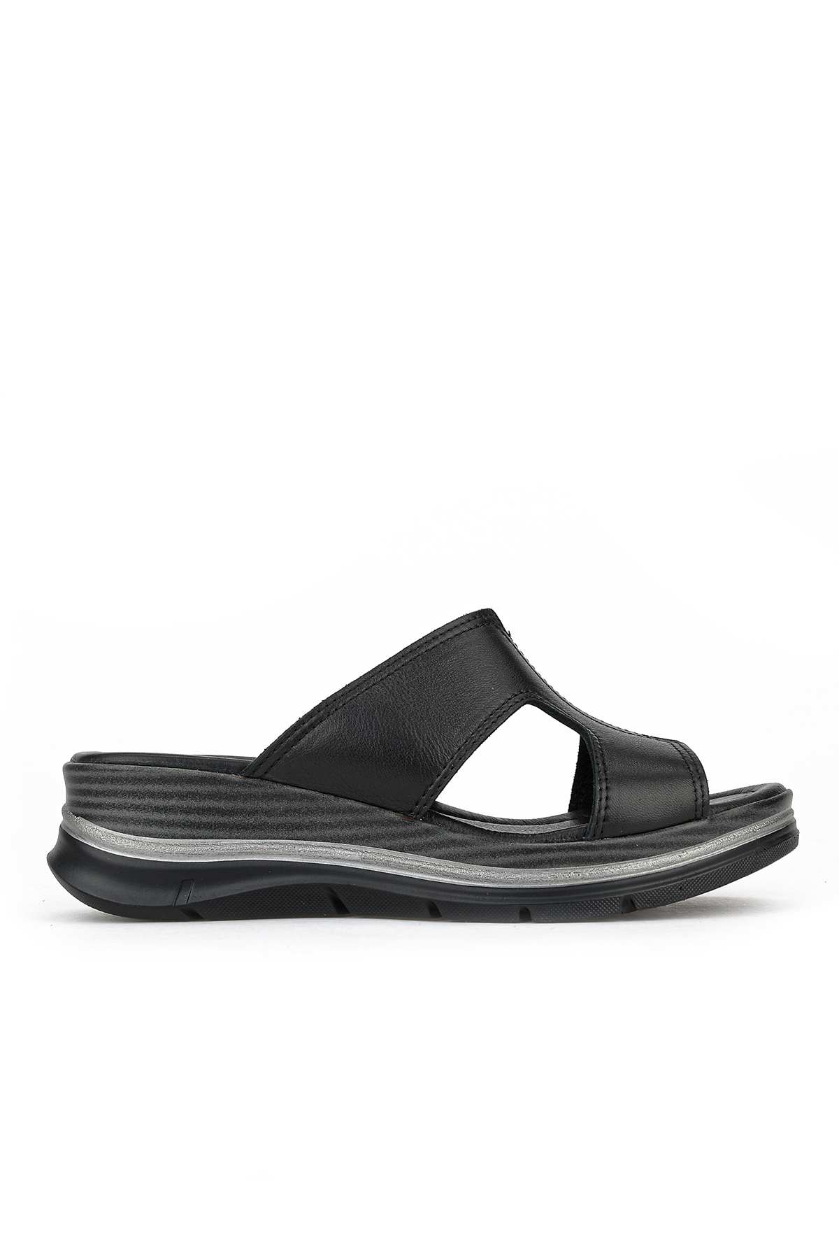 Ziya Beyaz Ziya Hakiki Deri Kadın Dolgu Terlik 1611020Z2565