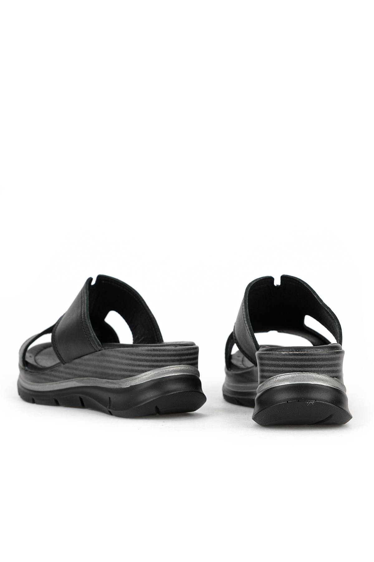 Ziya Beyaz Ziya Hakiki Deri Kadın Dolgu Terlik 1611020Z2565