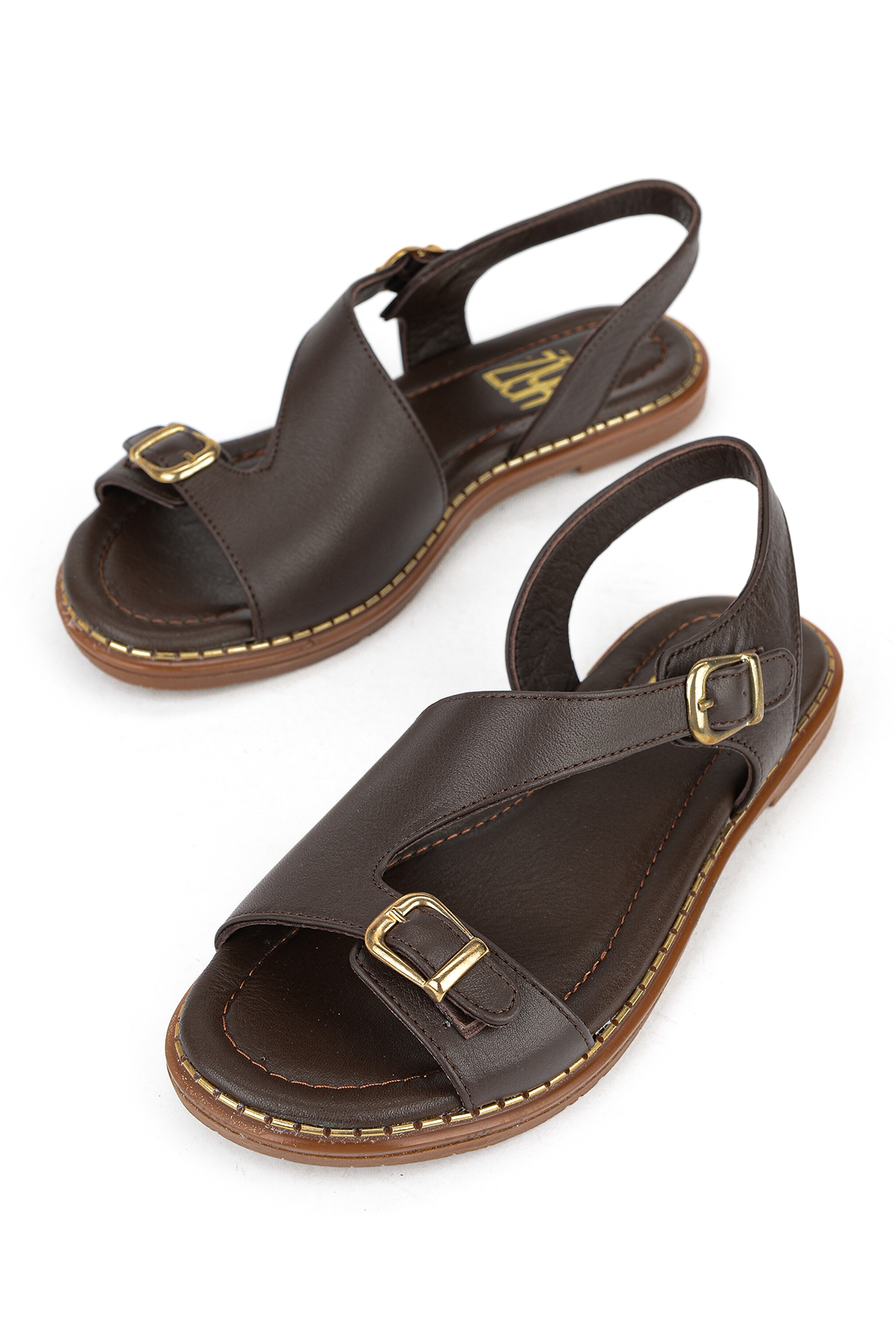 Ziya Siyah Ziya Hakiki Kadın Deri Sandalet 1611020Z5407