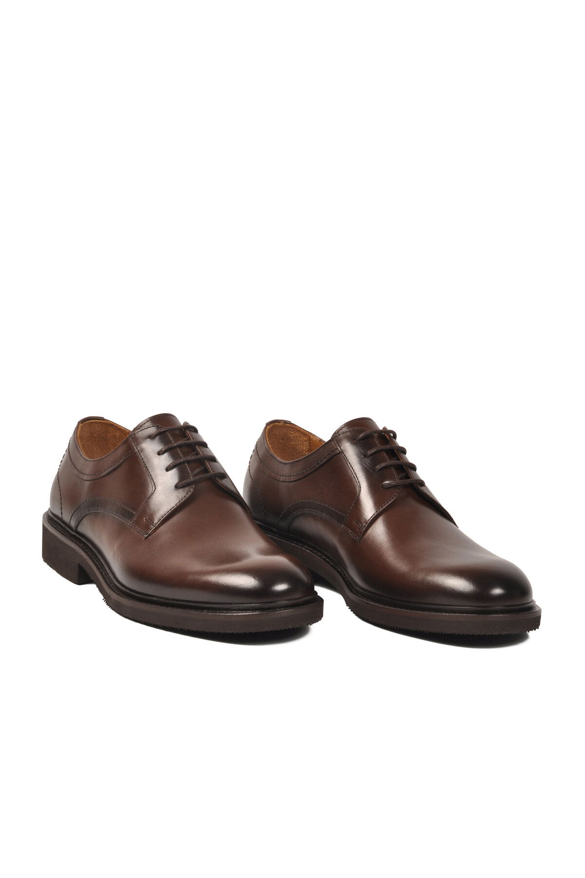 Ayakmod Kahverengi Ayakmod Hakiki Deri Erkek Klasik Ayakkabı 3520 M