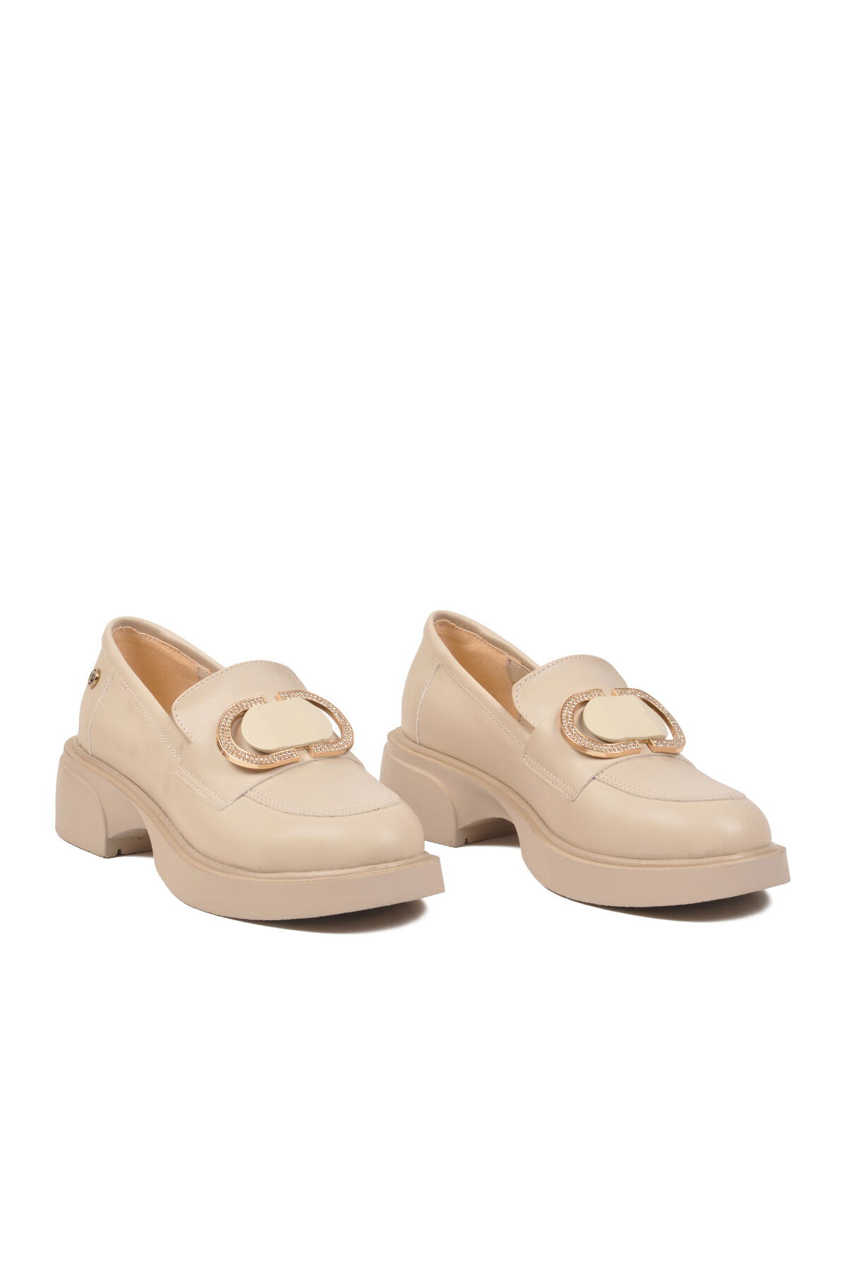 Pierre Cardin Bej Pierre Cardin Klasik Kadın Ayakkabı PC-55212 Z