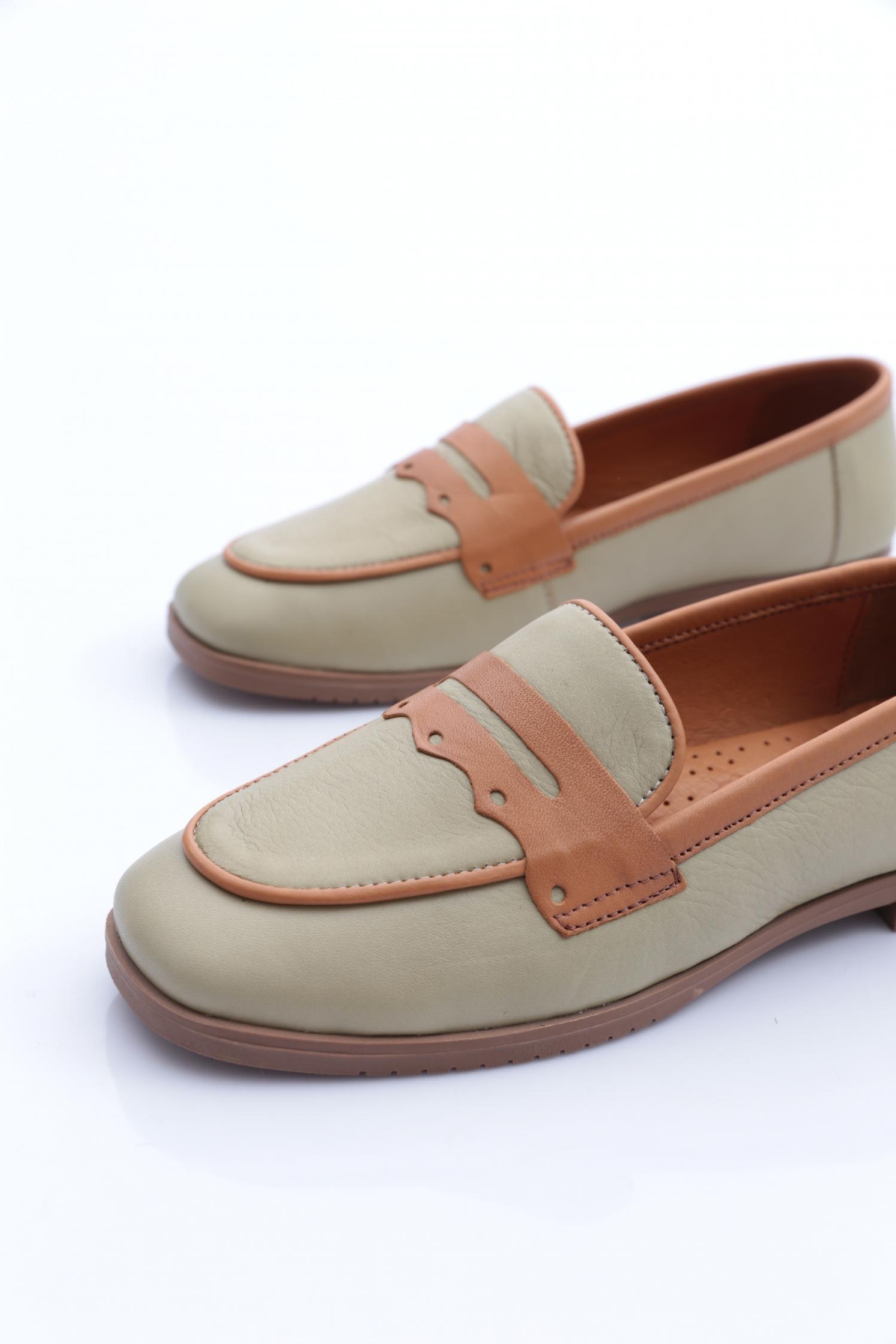 Dgn Dgn Çok Renkli 010-1 Kadin Loafer Ayakkabi Flo'da! Çok Renkli - 5. görsel
